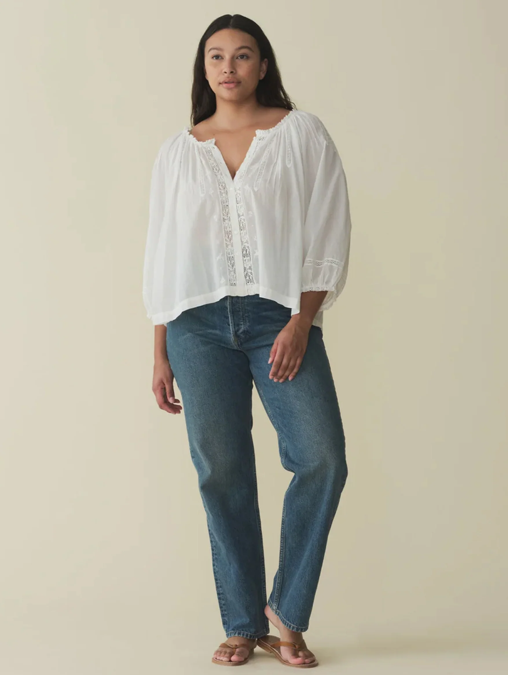 Abigail Top in Salt - Image 3