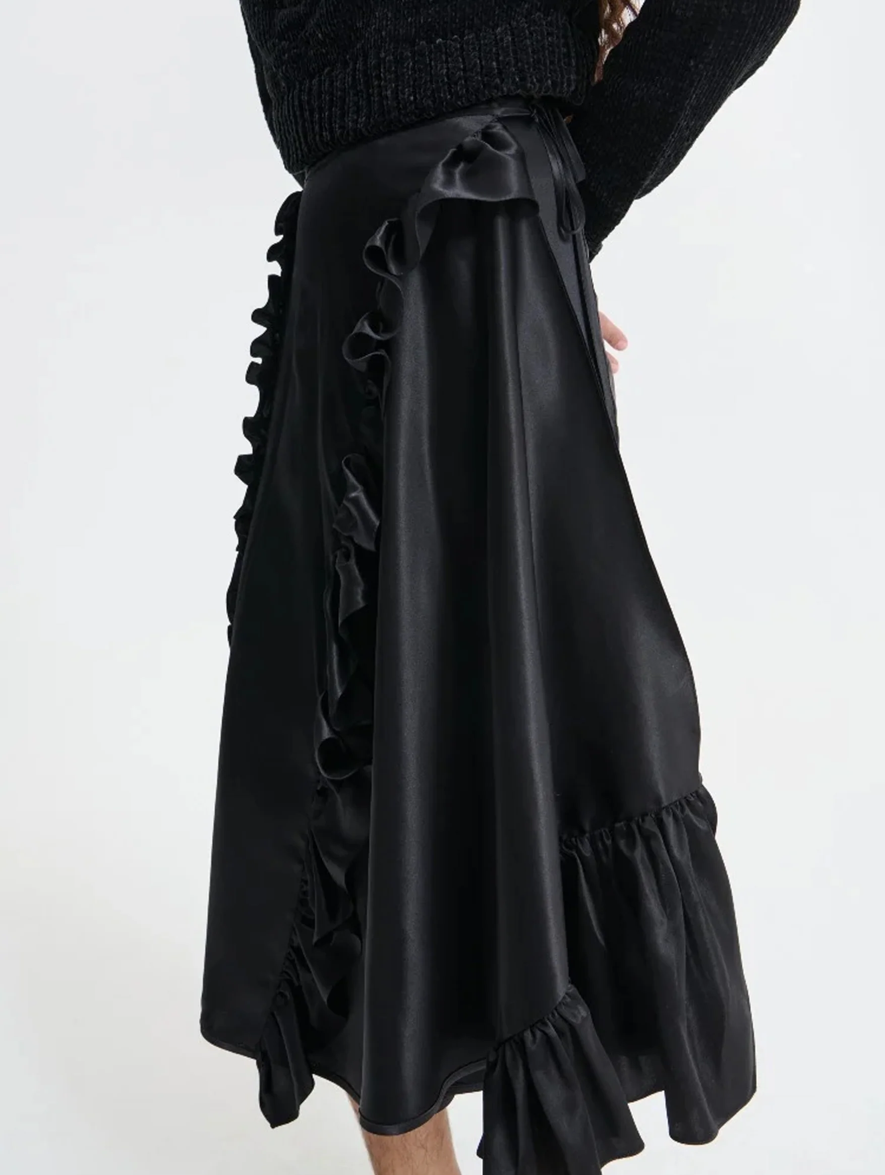 Adelina Skirt in Black - Image 4