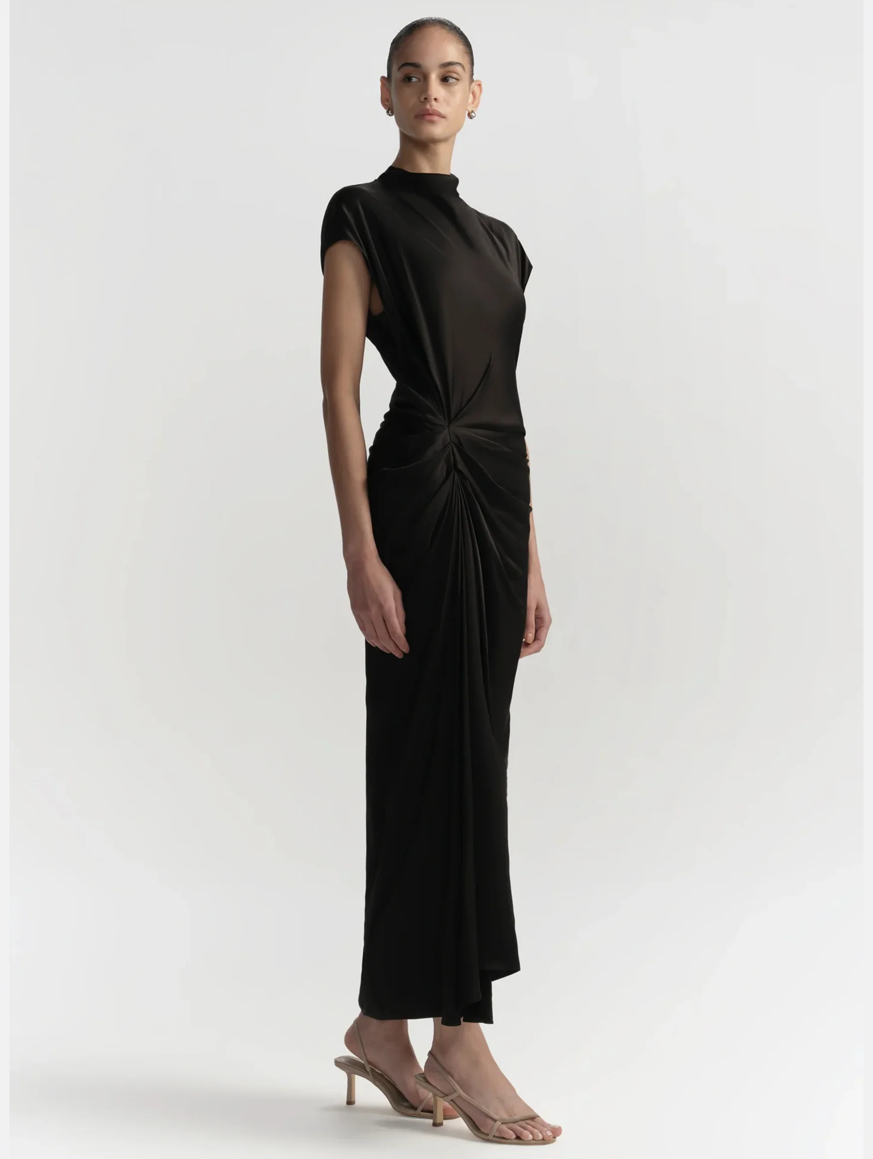 Alma Dress in Black - Image 3