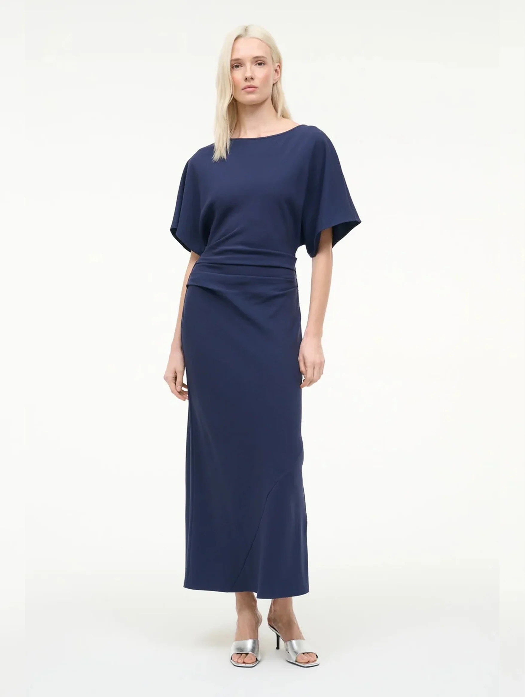 Amelie Dress in Navy - Image 2