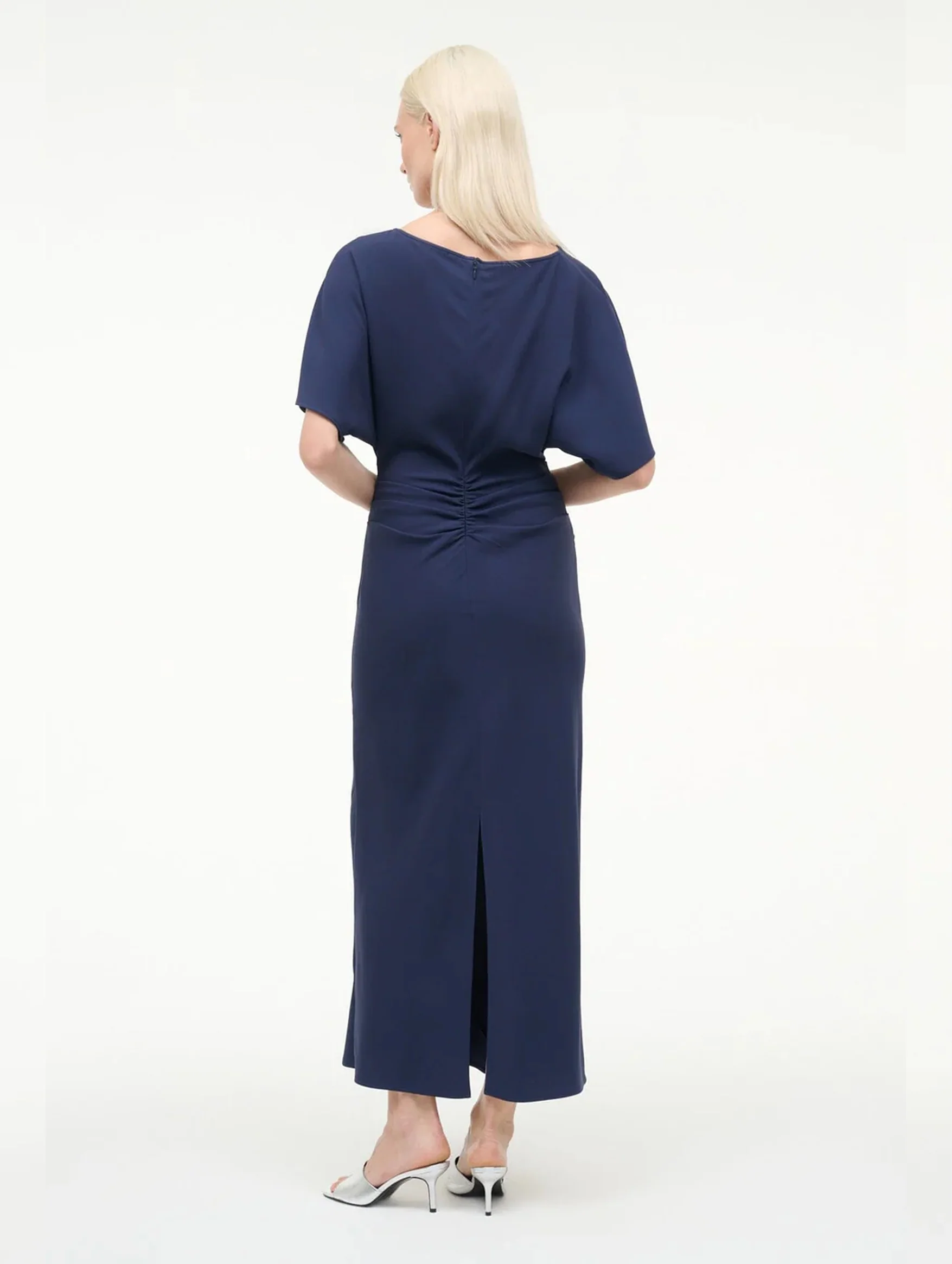 Amelie Dress in Navy - Image 4