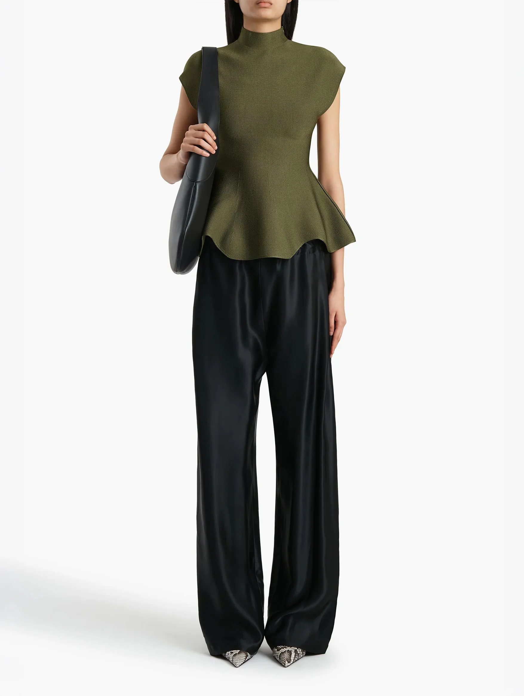 Andra Top in Olive - Image 2