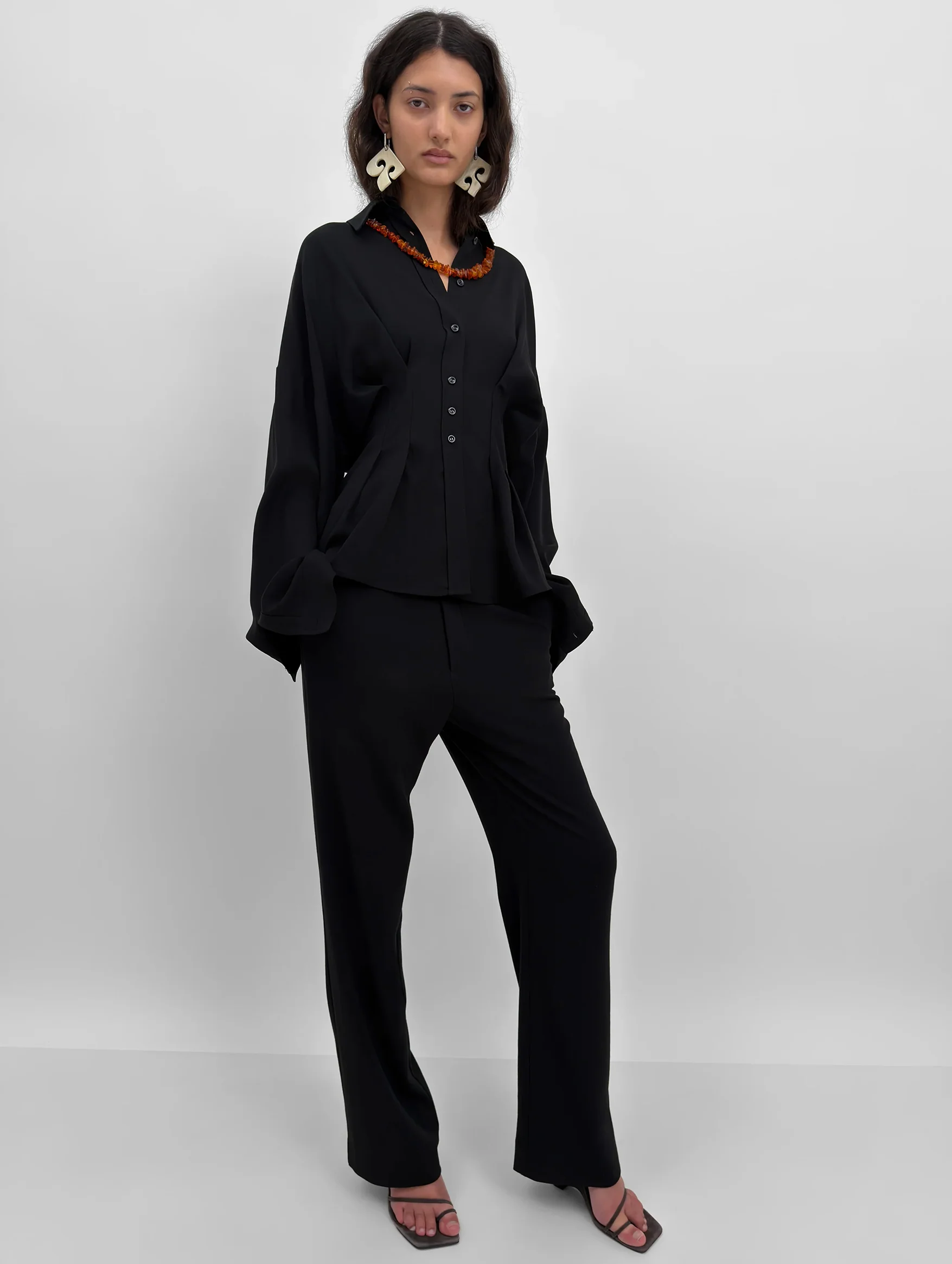 Apollo Blouse in Black - Image 3