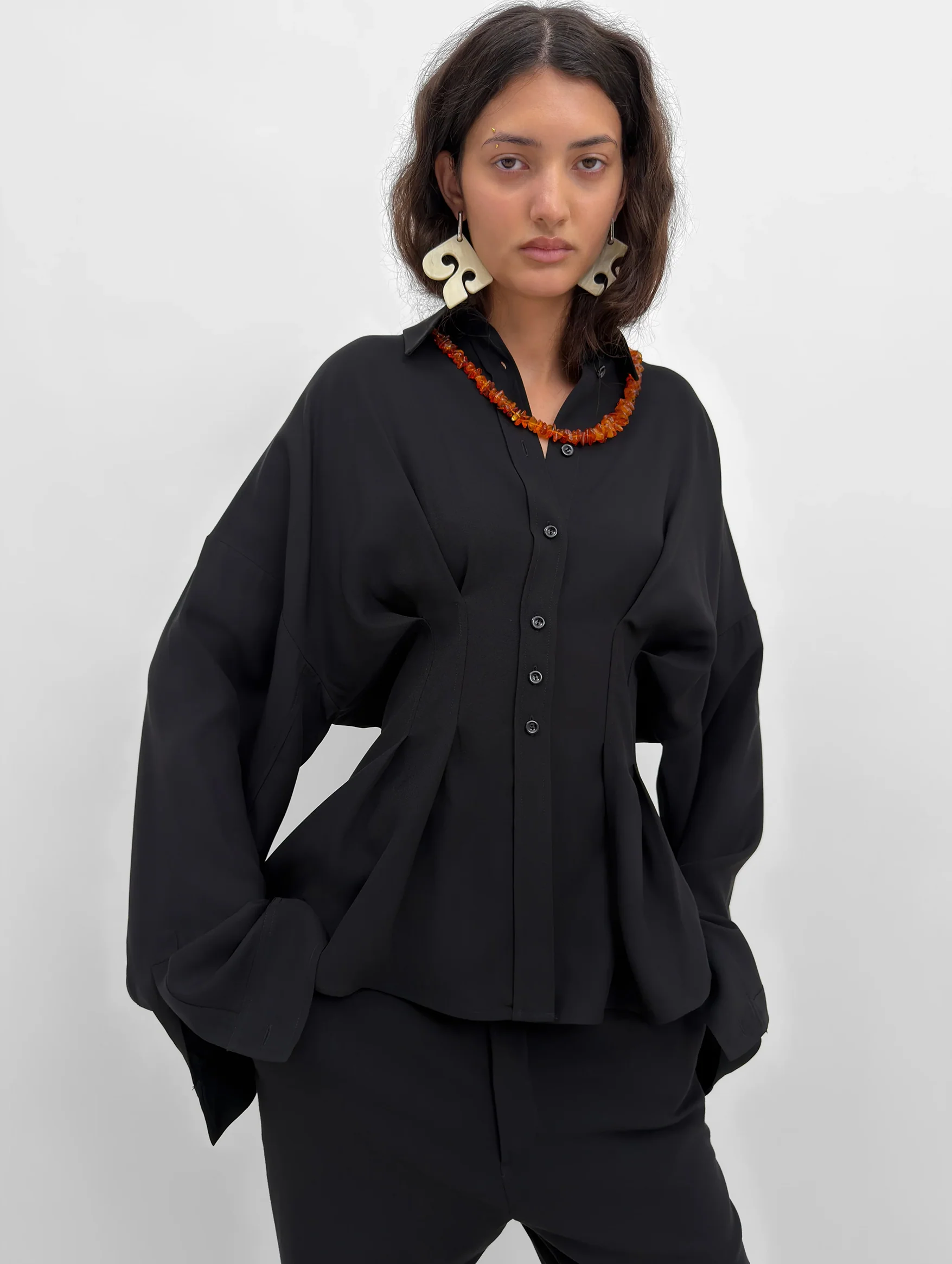 Apollo Blouse in Black - Image 4