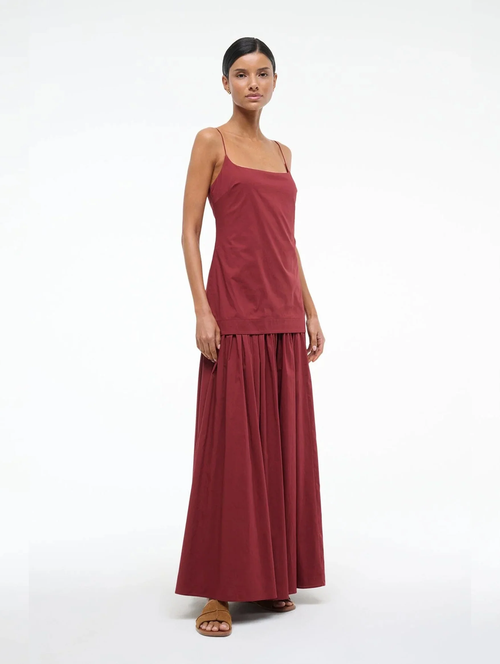 Ari Dress in Sangria - Image 3