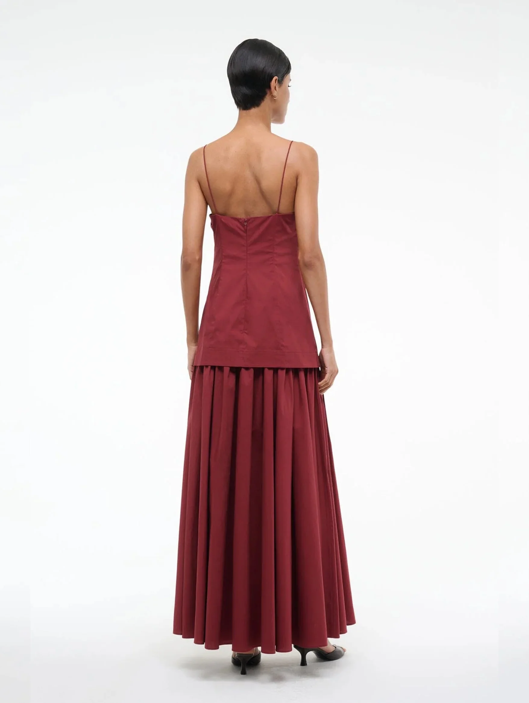 Ari Dress in Sangria - Image 4