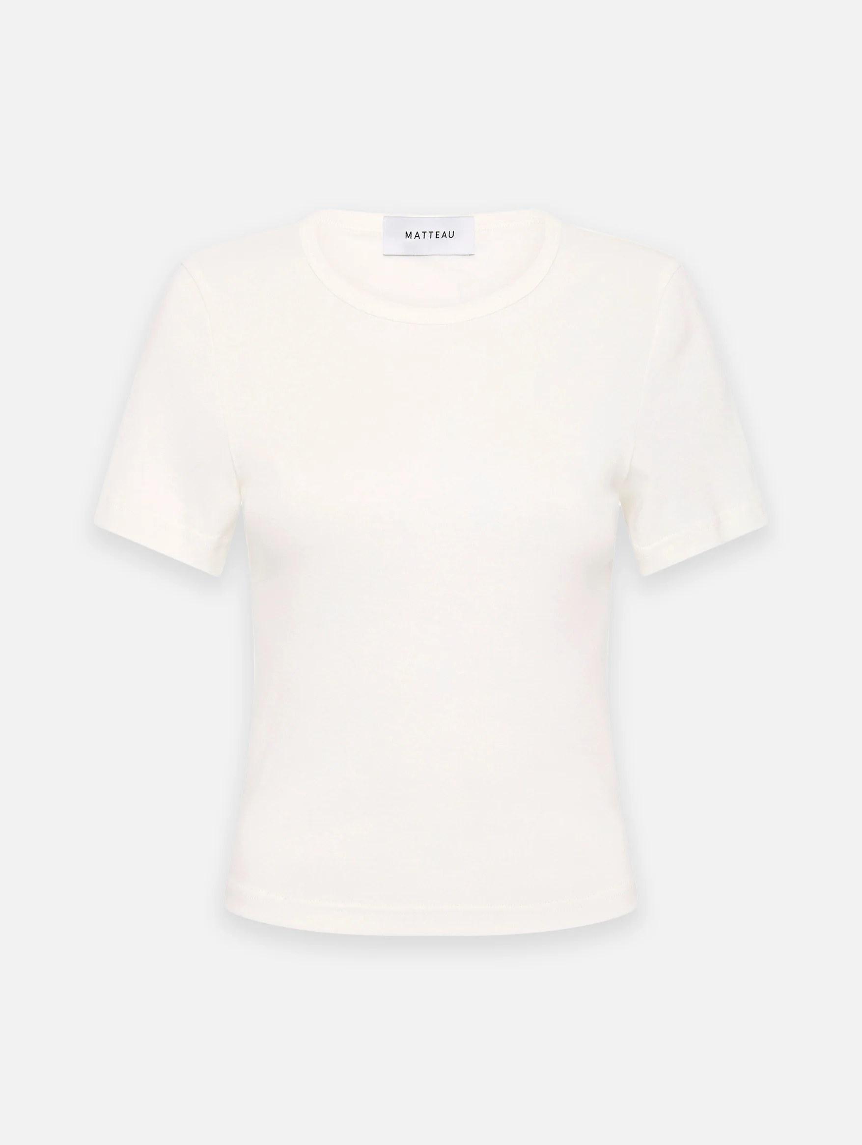 Baby Cotton Tee in Chalk