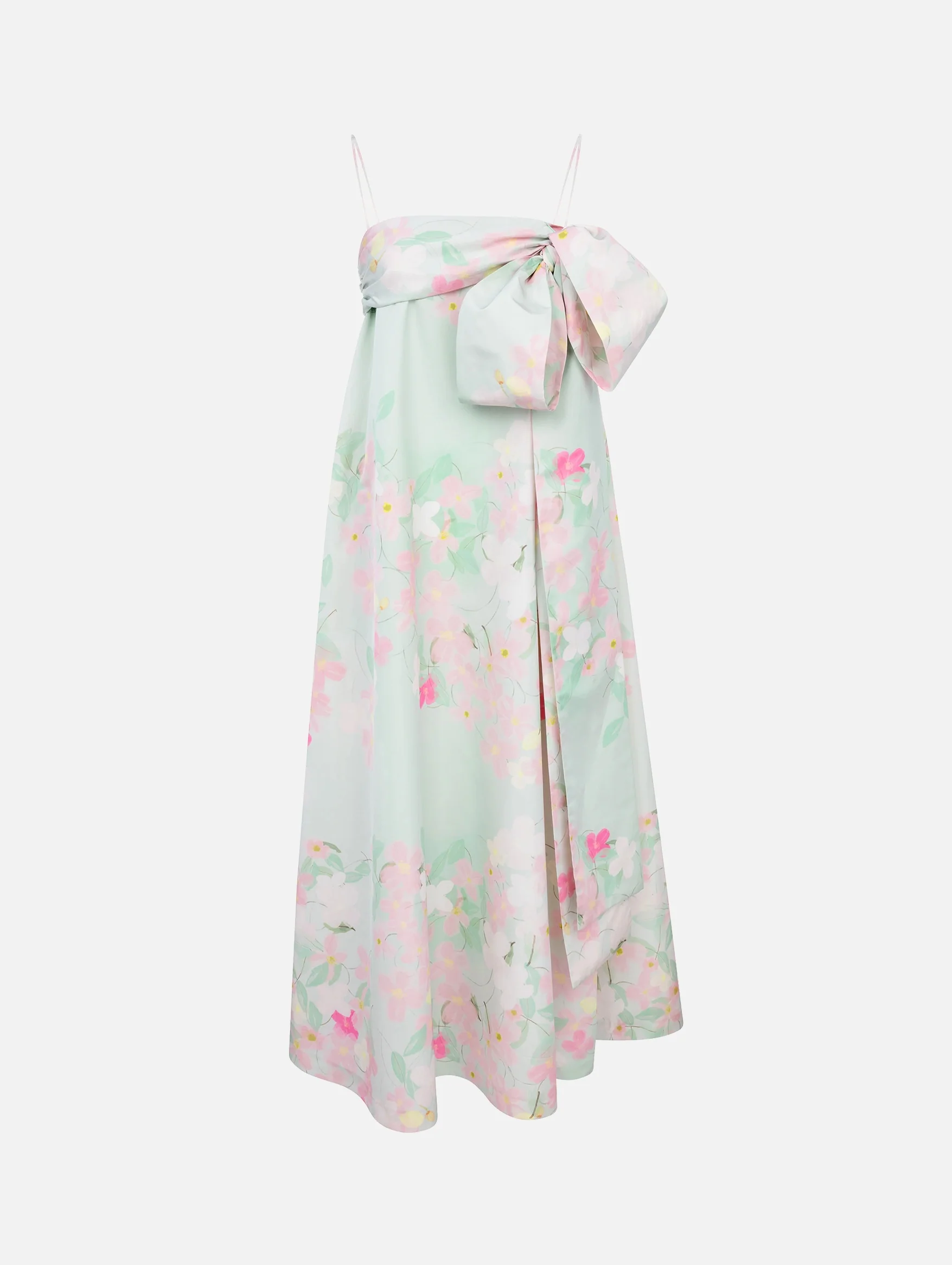 Bailey Dress in Clematis Montana Mint