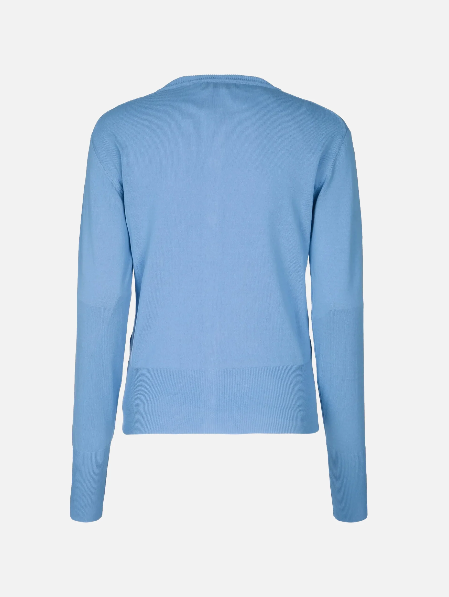 Bea Cotton Cardigan in French Blue - Image 2