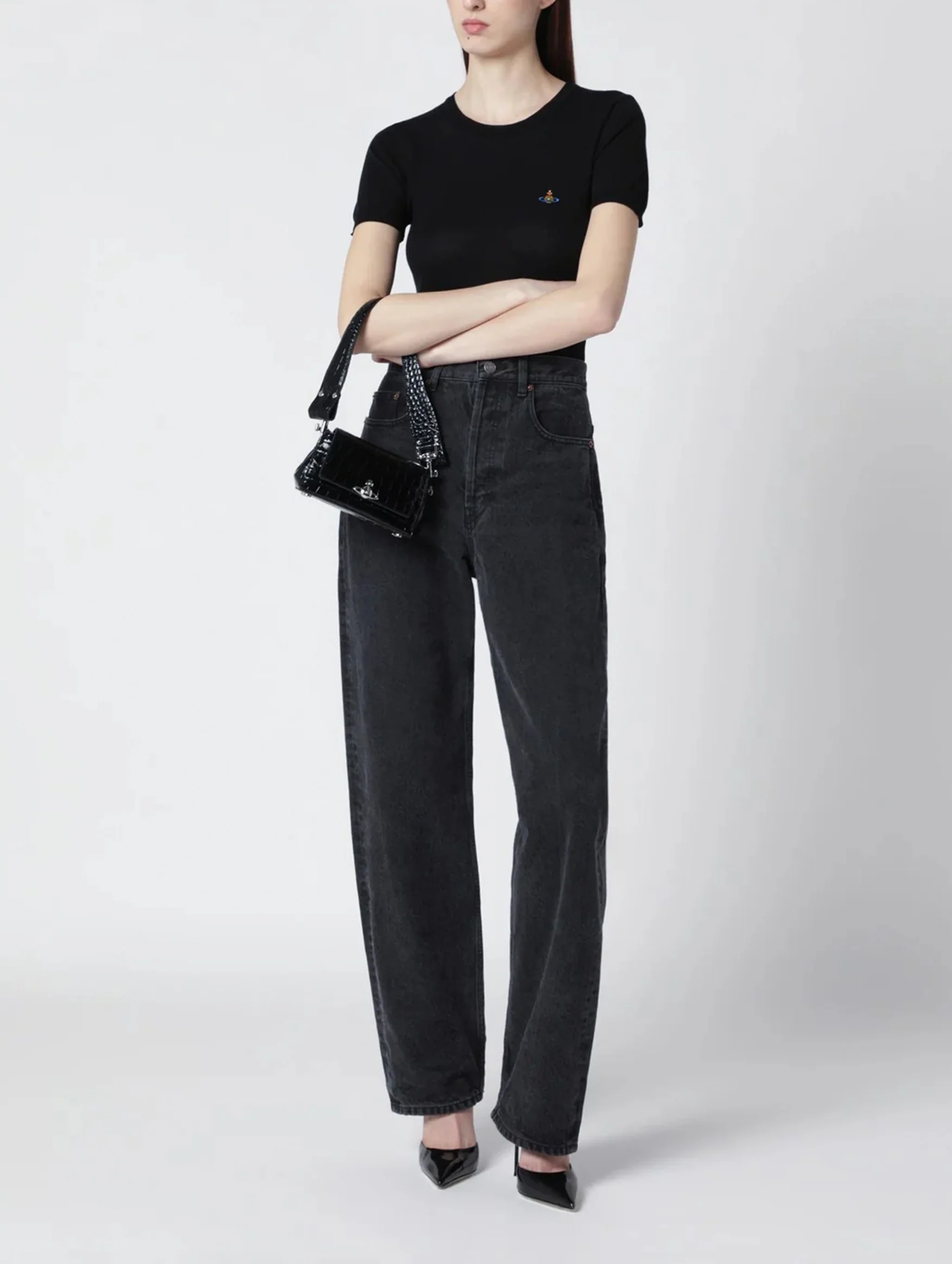 Bea Top in Black - Image 2