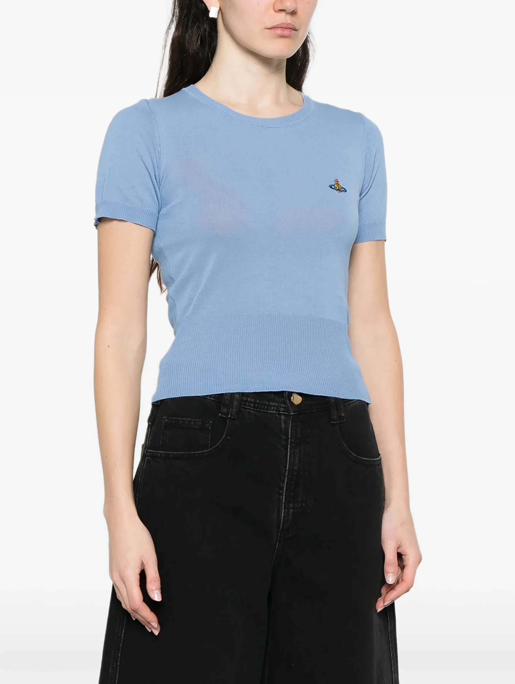 Bea Top in French Blue - Image 3