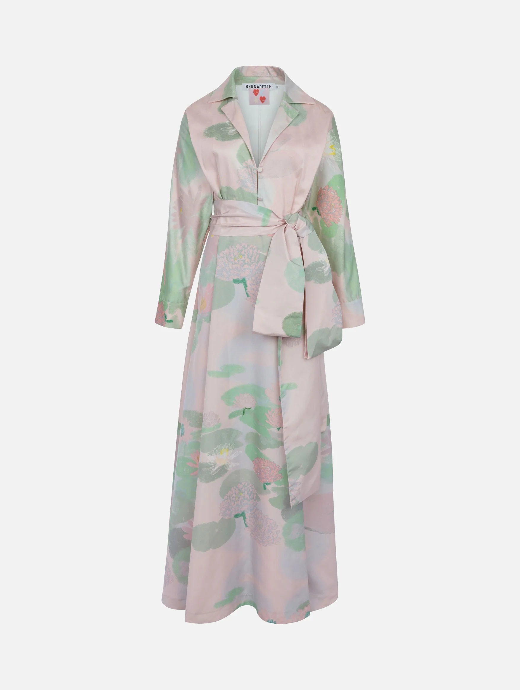 Beatrice Dress in Waterlily Garden