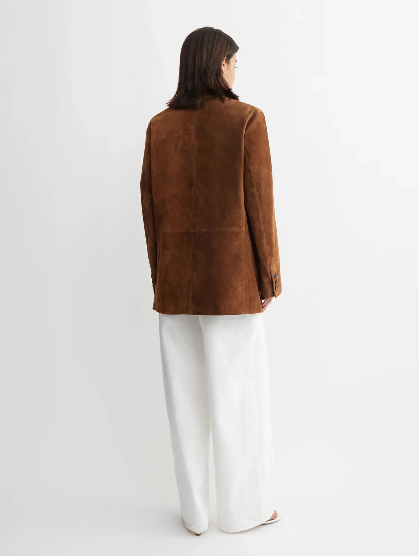 Benny Gritty Suede Jacket in Whiskey - Image 5