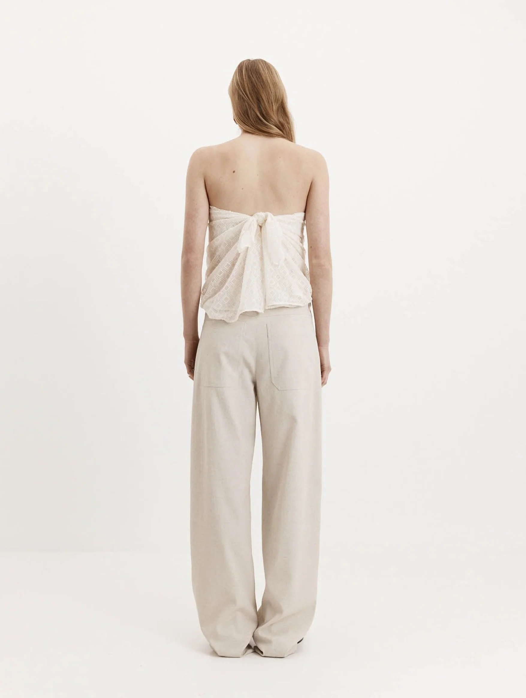 Beru Top in Ivory SIlk - Image 4