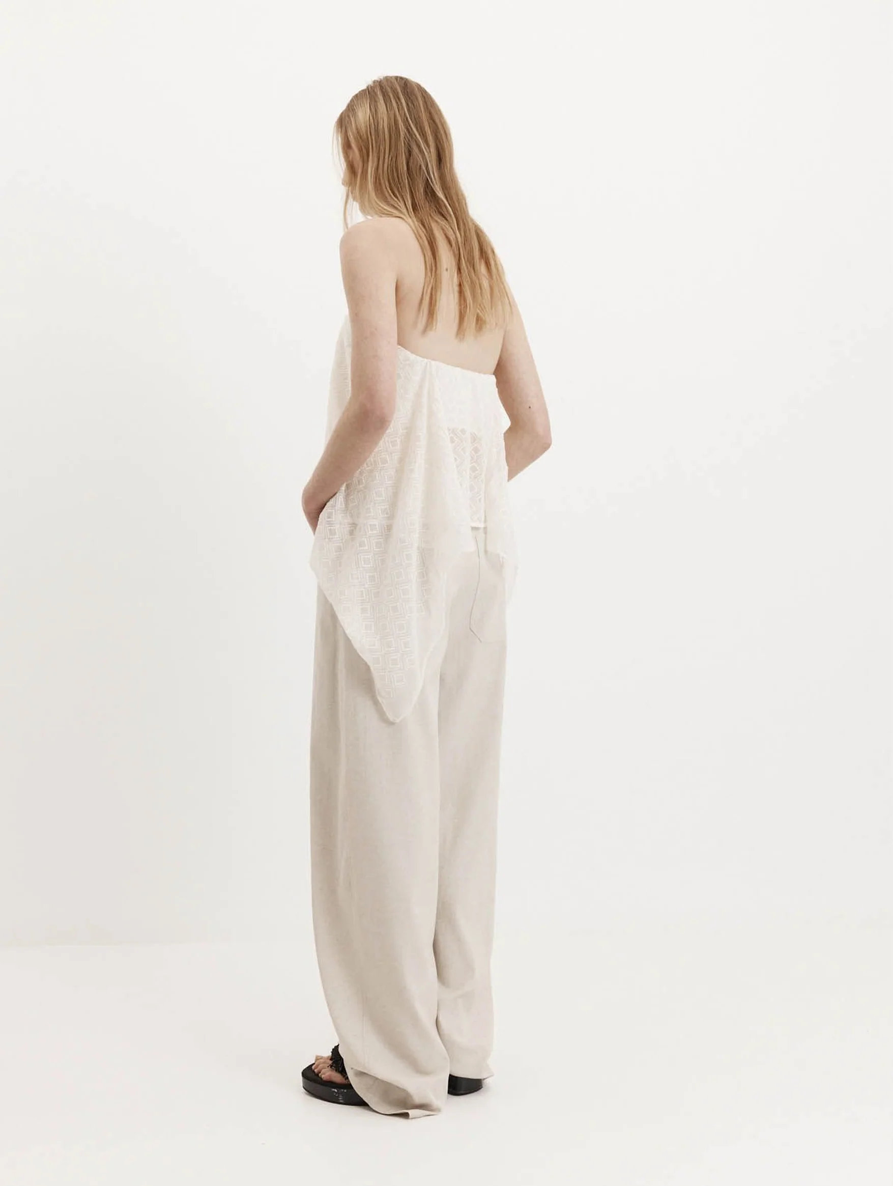 Beru Top in Ivory SIlk - Image 7