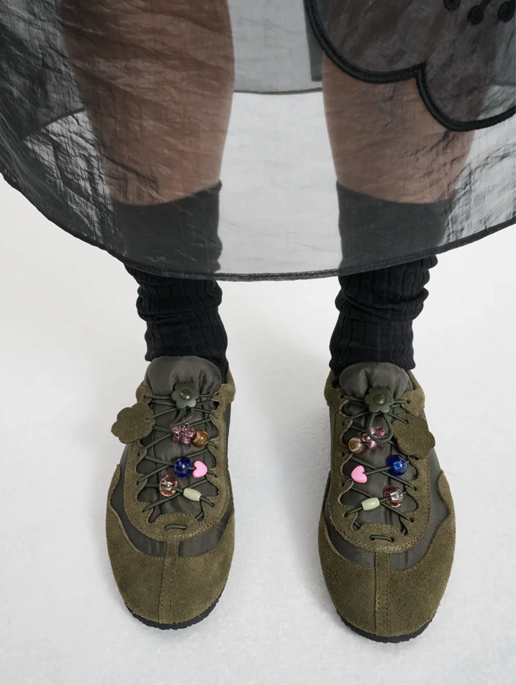 Blaise Sneakers in Olive - Image 2