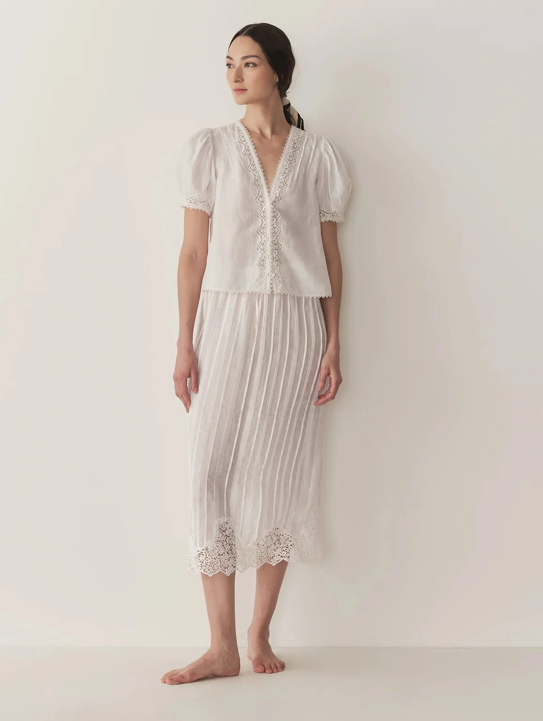 Brigitta Top in Salt - Image 3