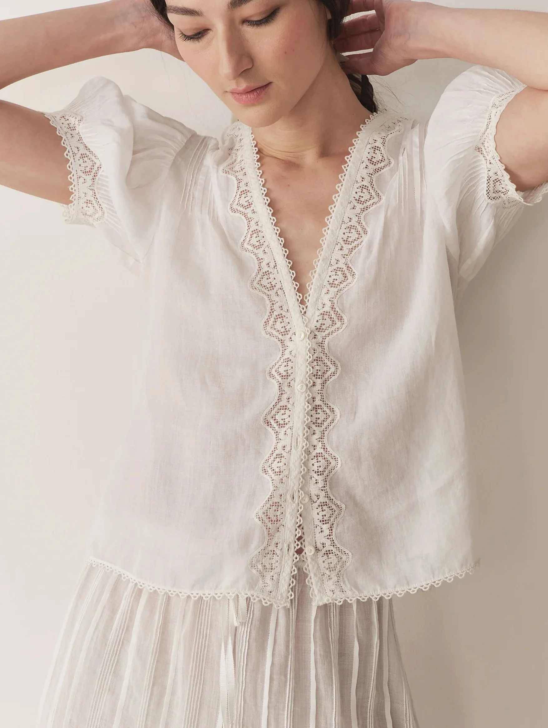 Brigitta Top in Salt - Image 4
