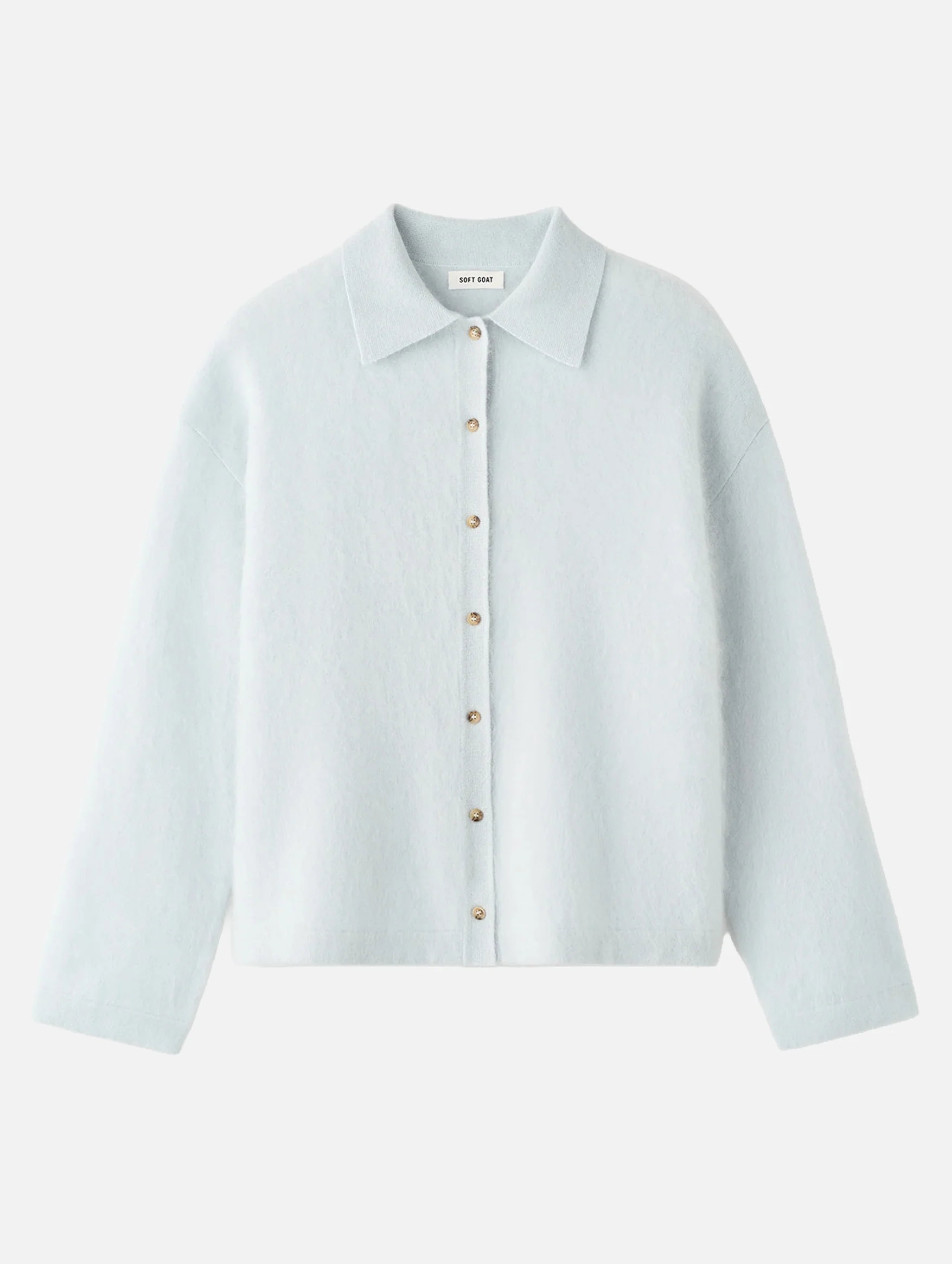 Brushed Shirt in Ice Blue