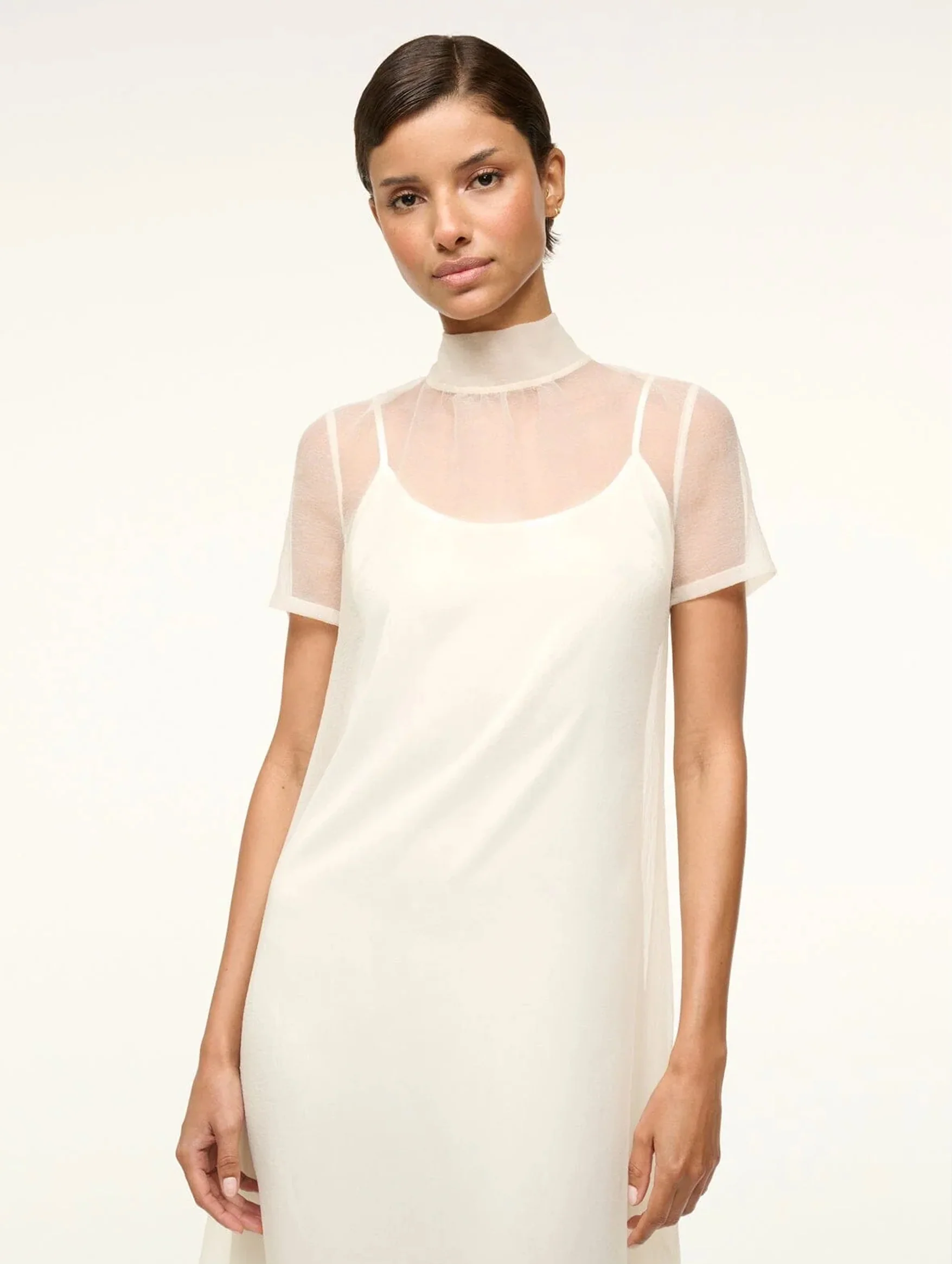 Calluna Dress in White - Image 3