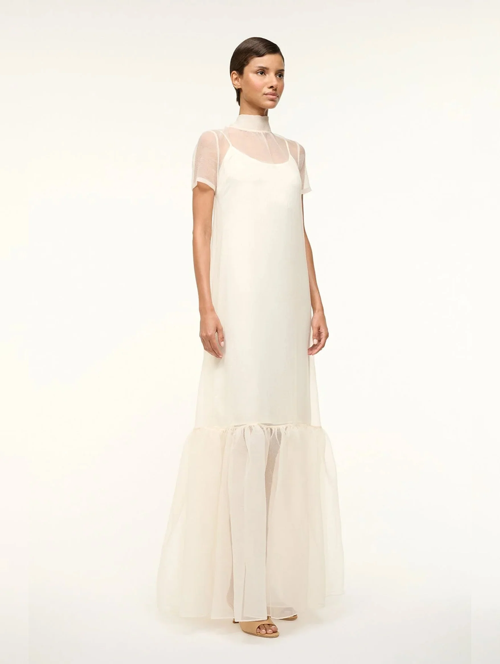 Calluna Dress in White - Image 5