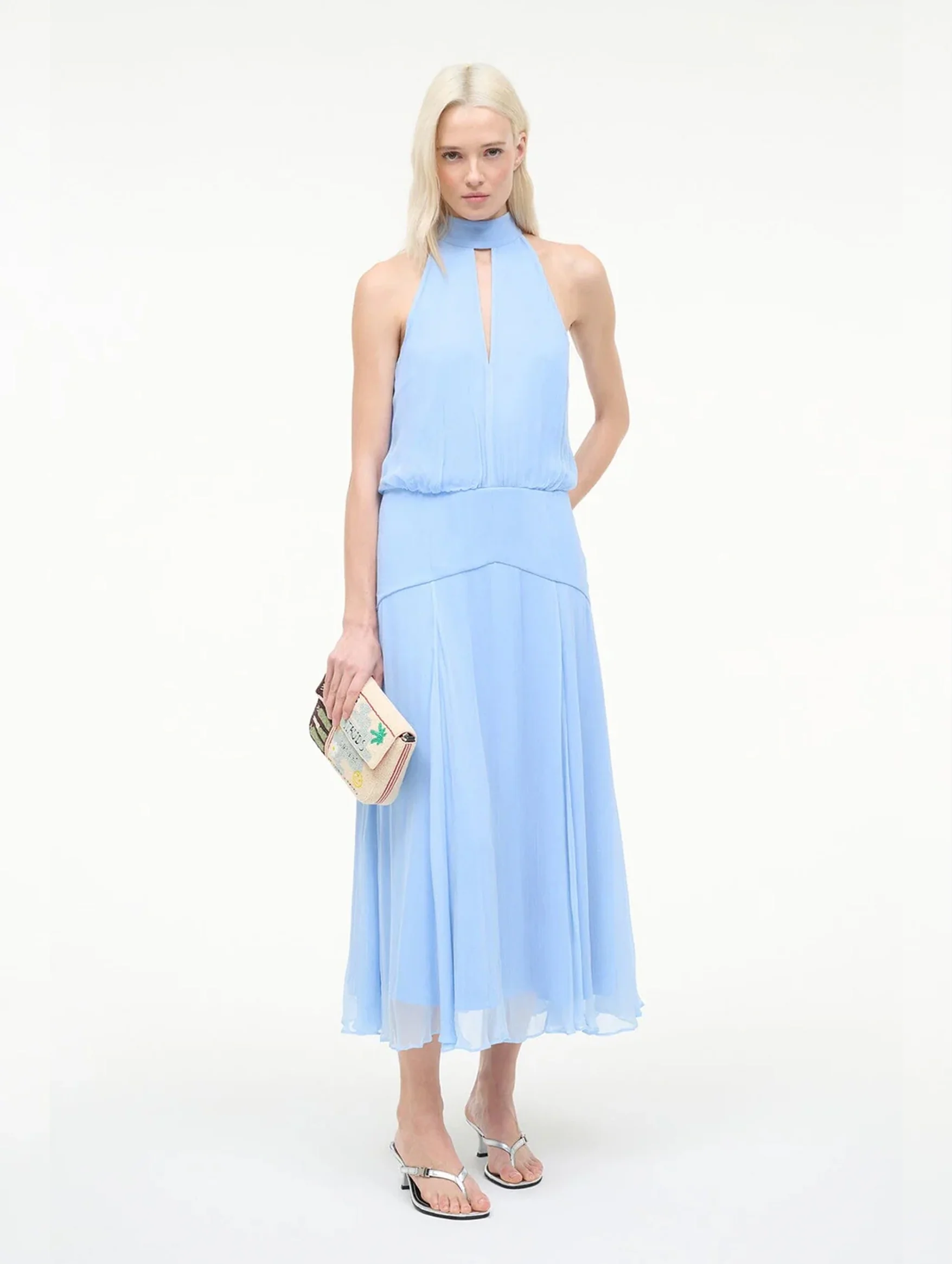 Camryn Dress in Clear Blue - Image 2