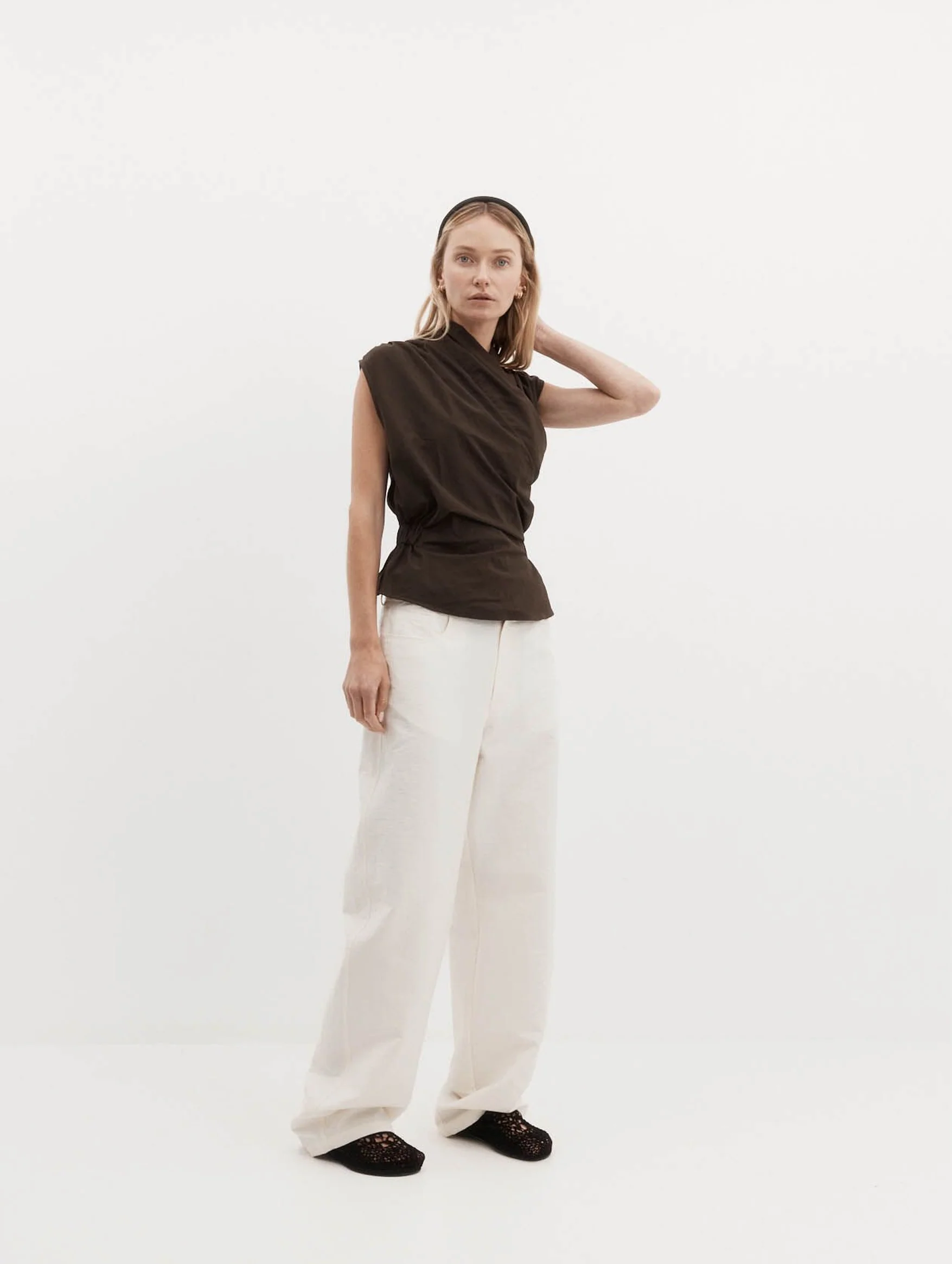 Chaimberlain Top in Cacao - Image 3