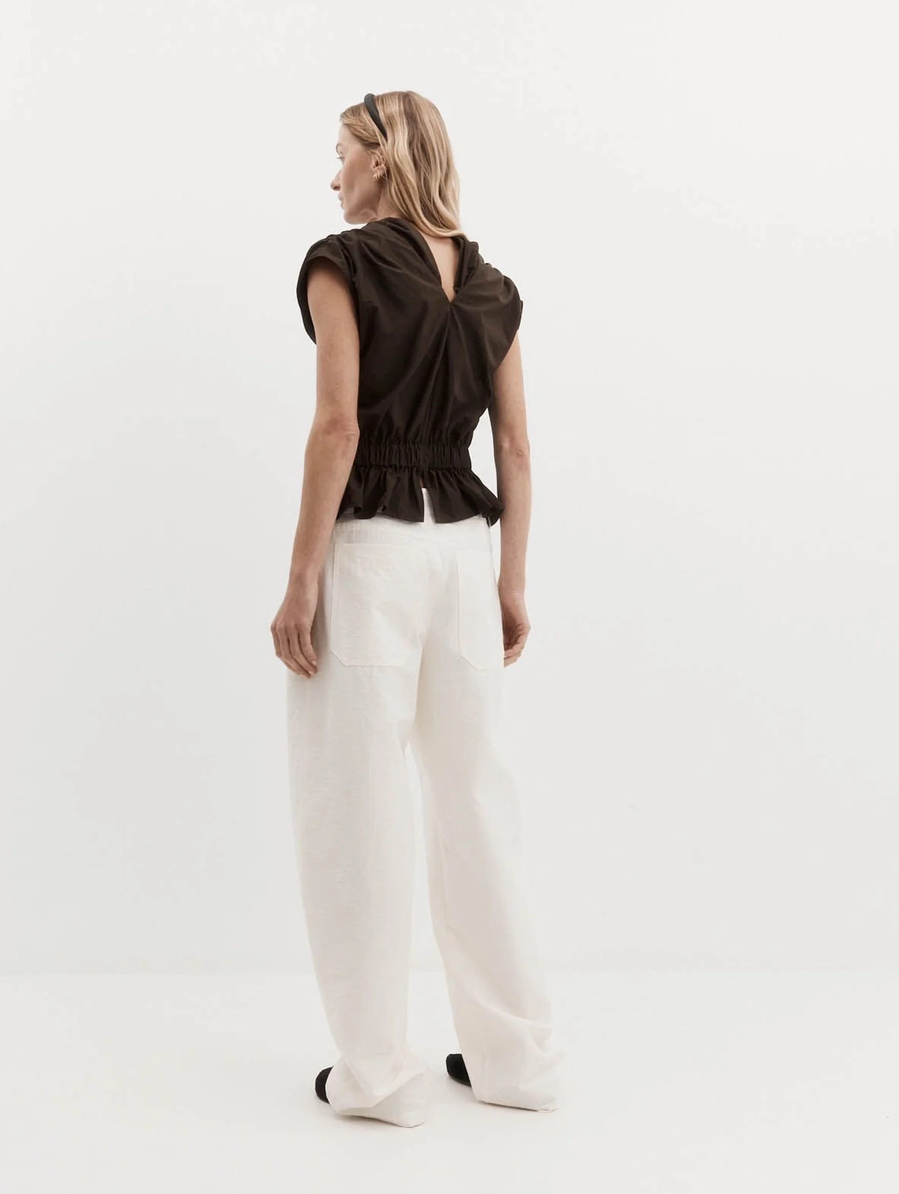 Chaimberlain Top in Cacao - Image 4