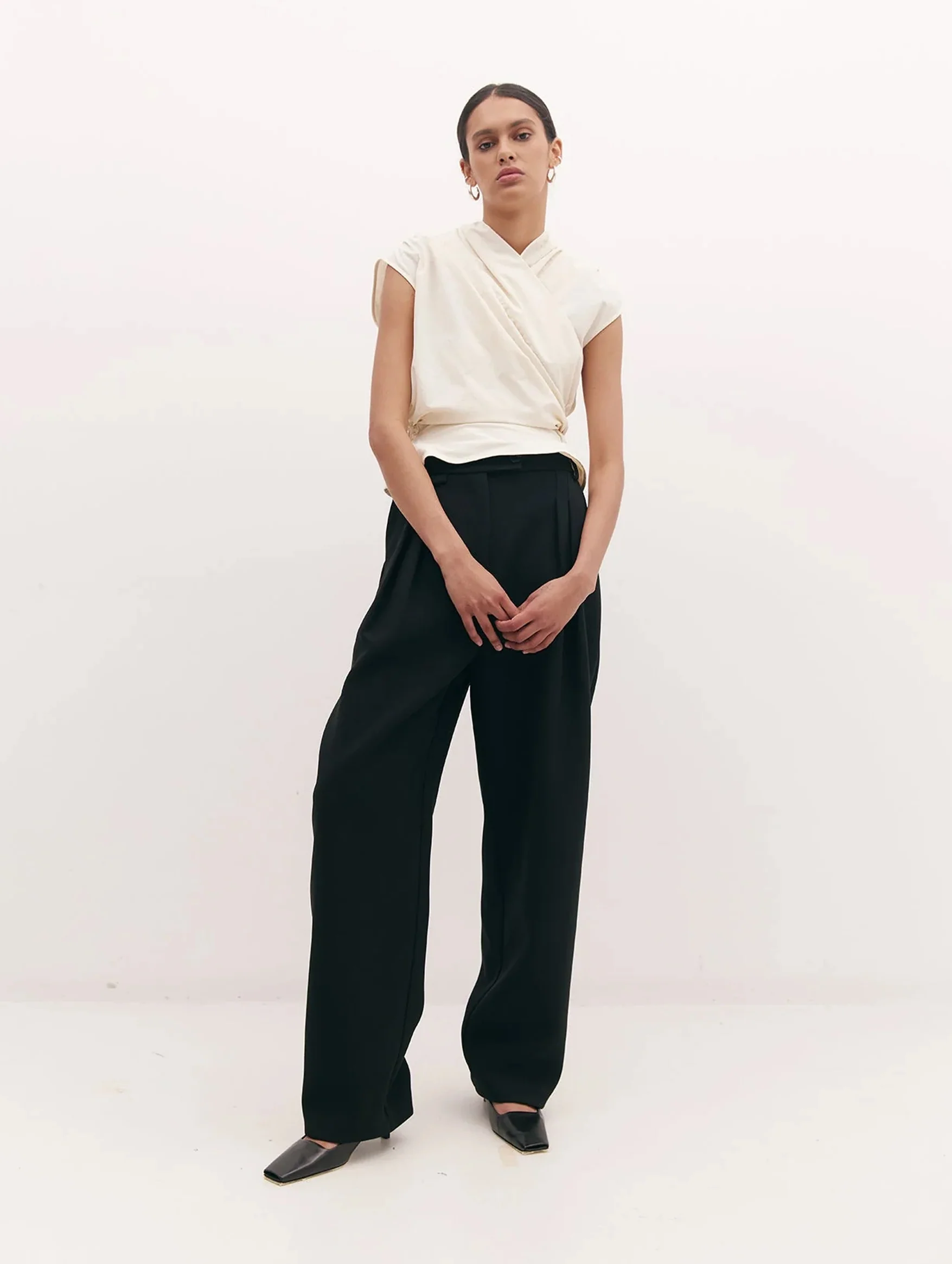 Chaimberlain Top in Ivory - Image 2