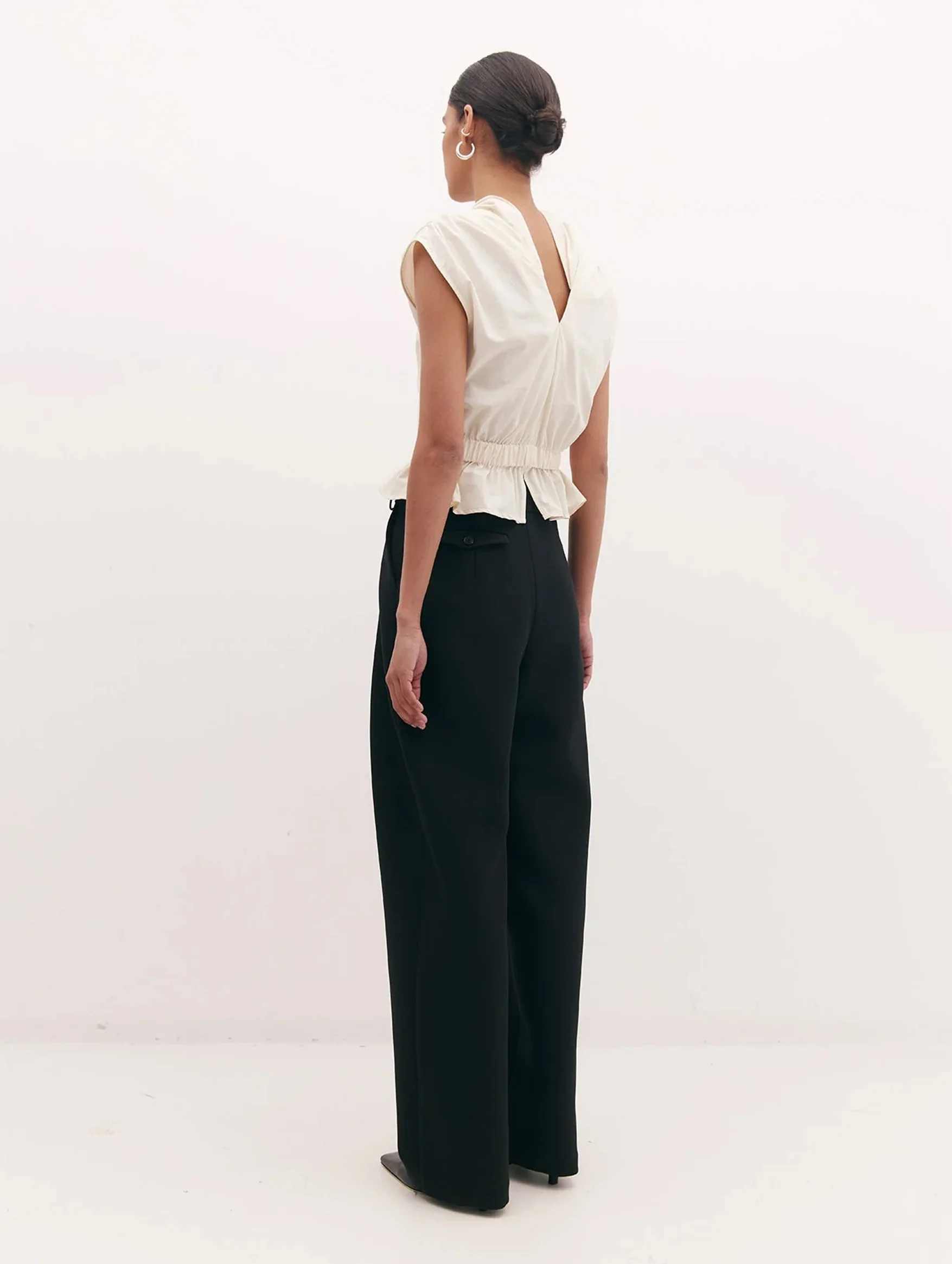 Chaimberlain Top in Ivory - Image 3