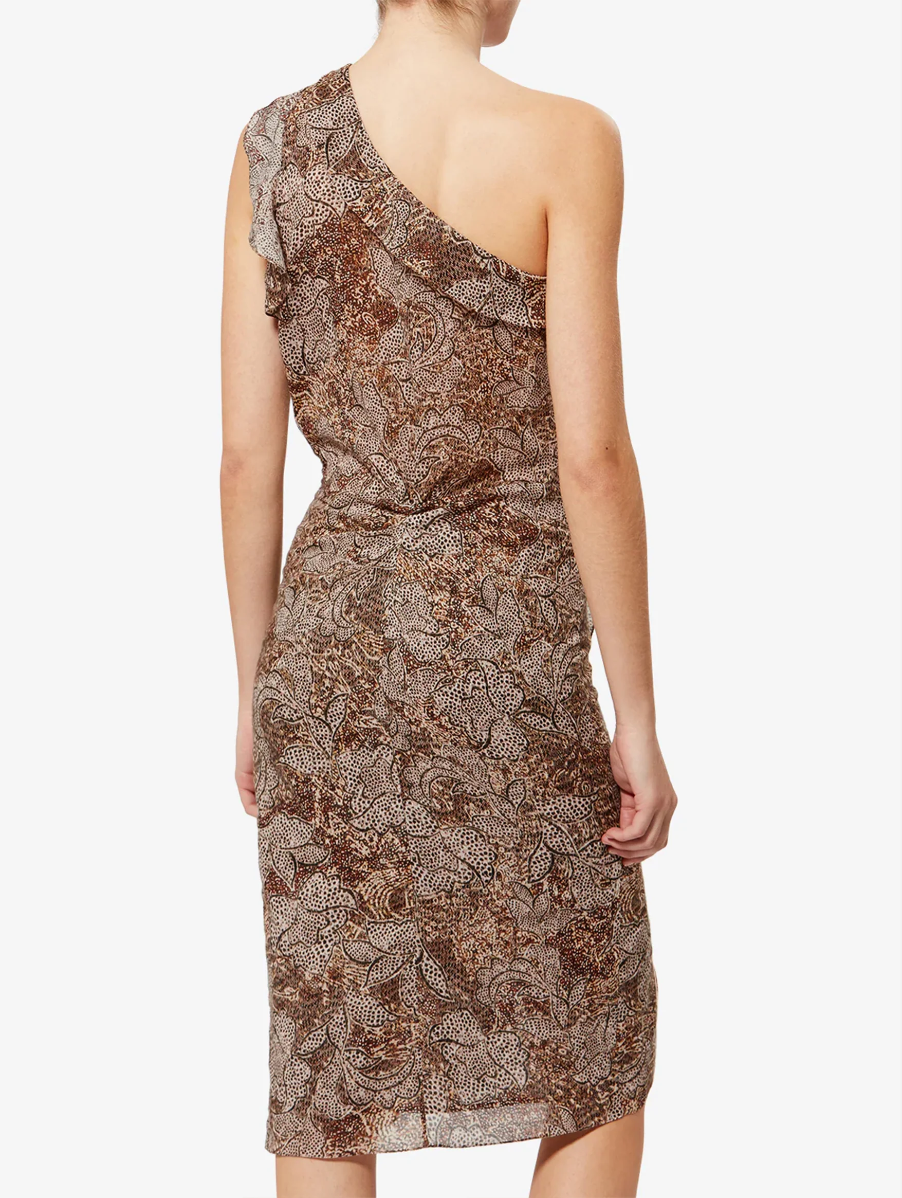 Charlota Dress in Ochre - Image 4