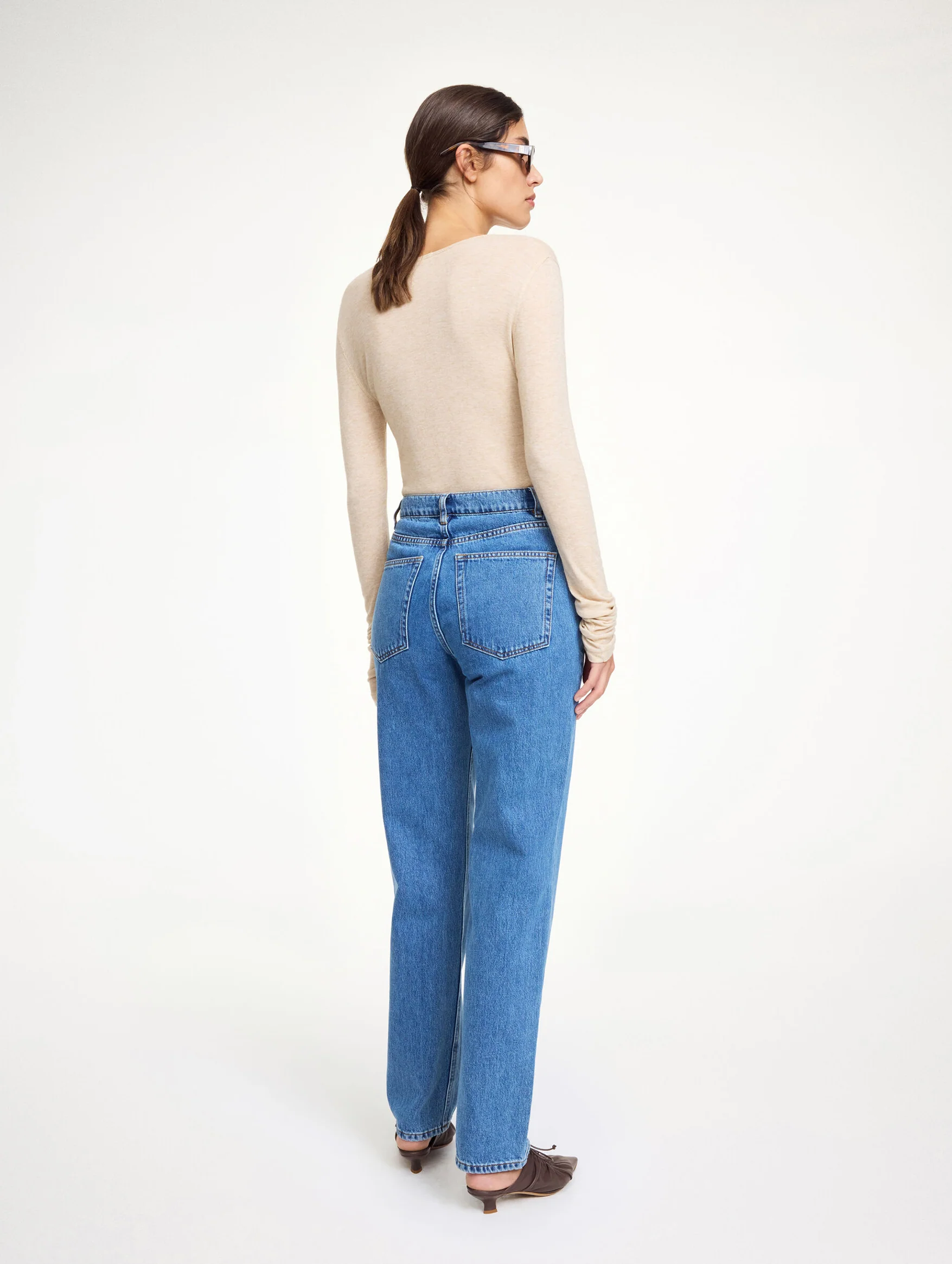 Chicago Jean in Mid Denim Blue - Image 3