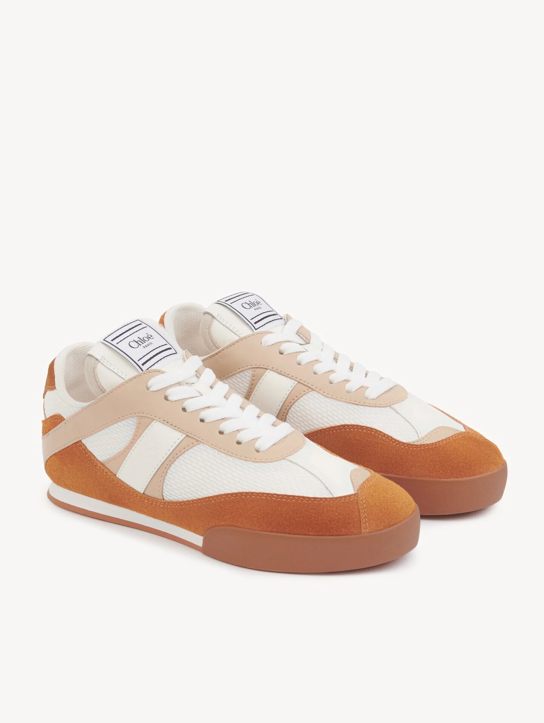 Chloé Kick Sneaker in Rusted Brown - Image 3