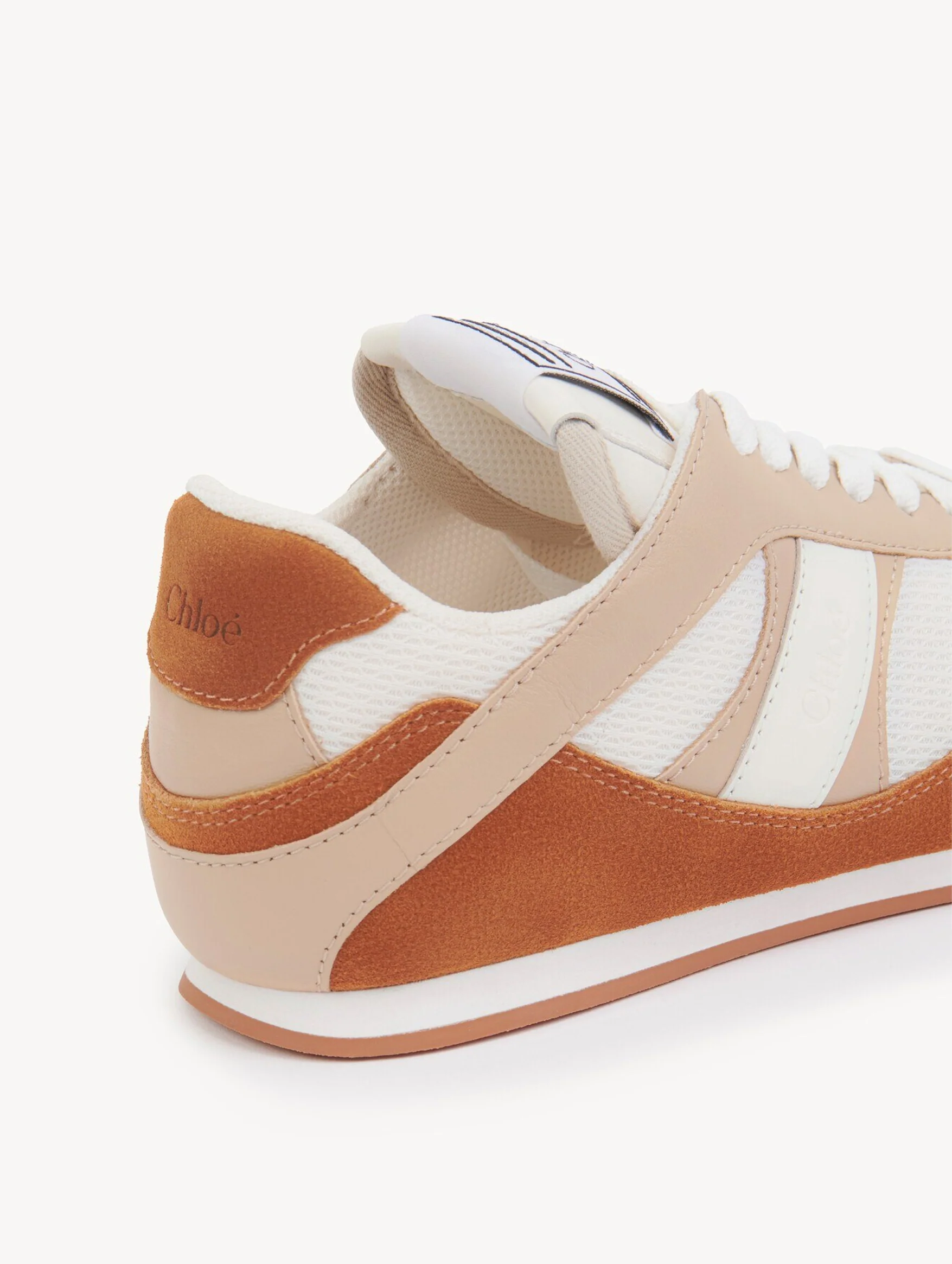 Chloé Kick Sneaker in Rusted Brown - Image 5