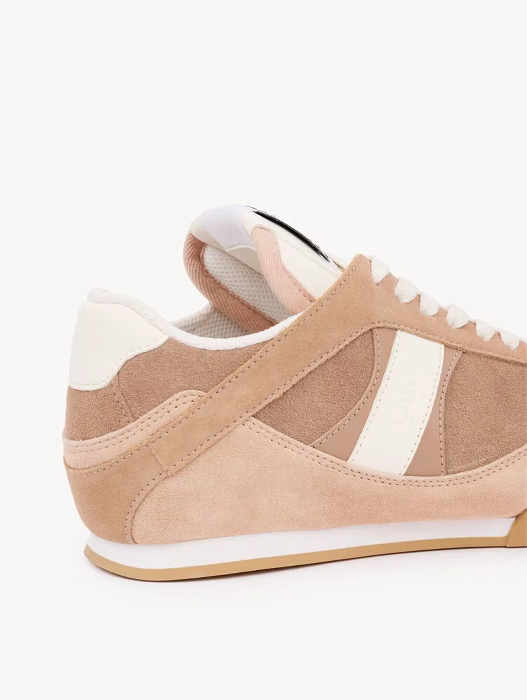 Chloé Kick Sneaker in Woodrose - Image 4
