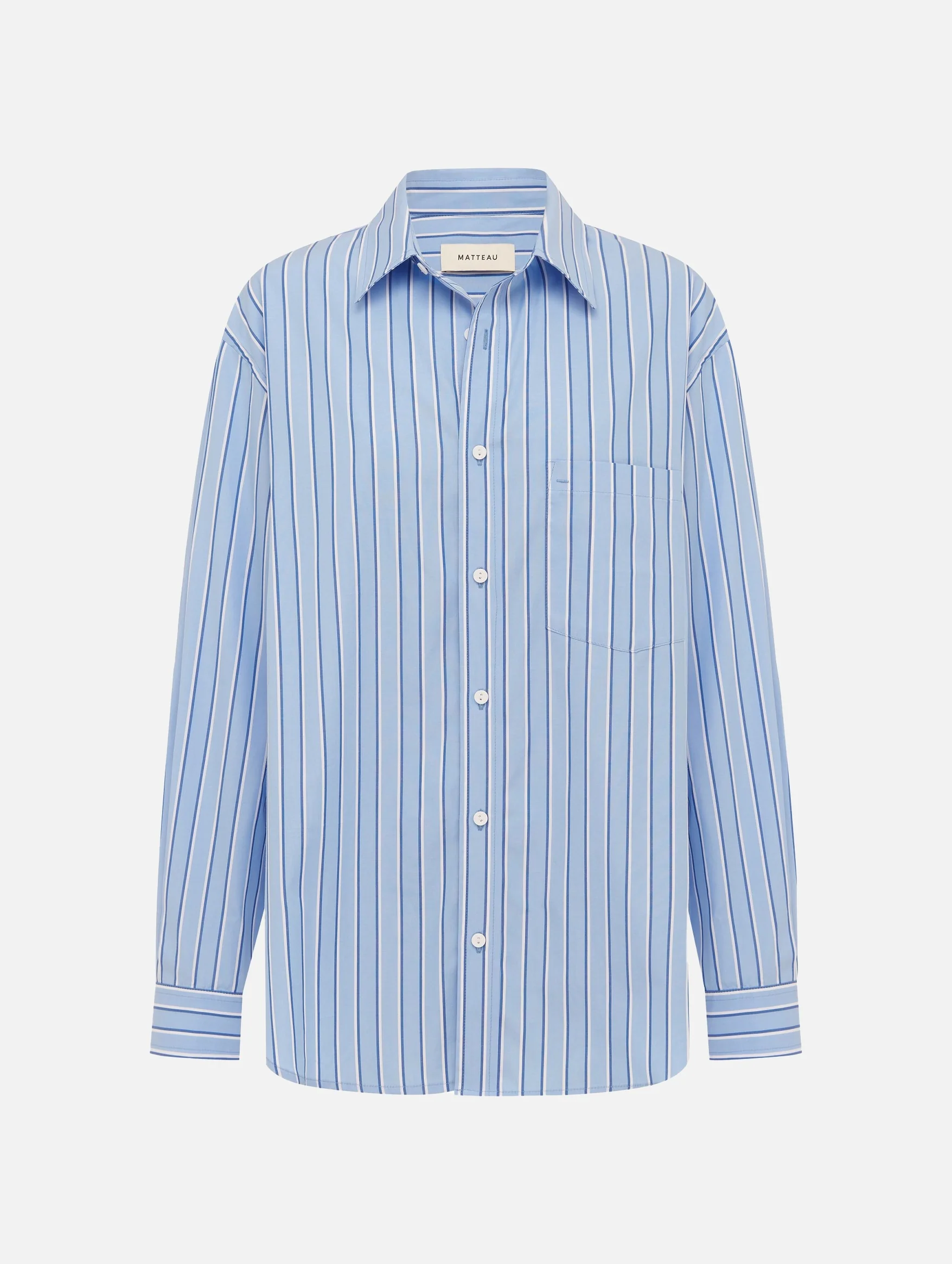 Classic Stripe Shirt in Capri Stripe