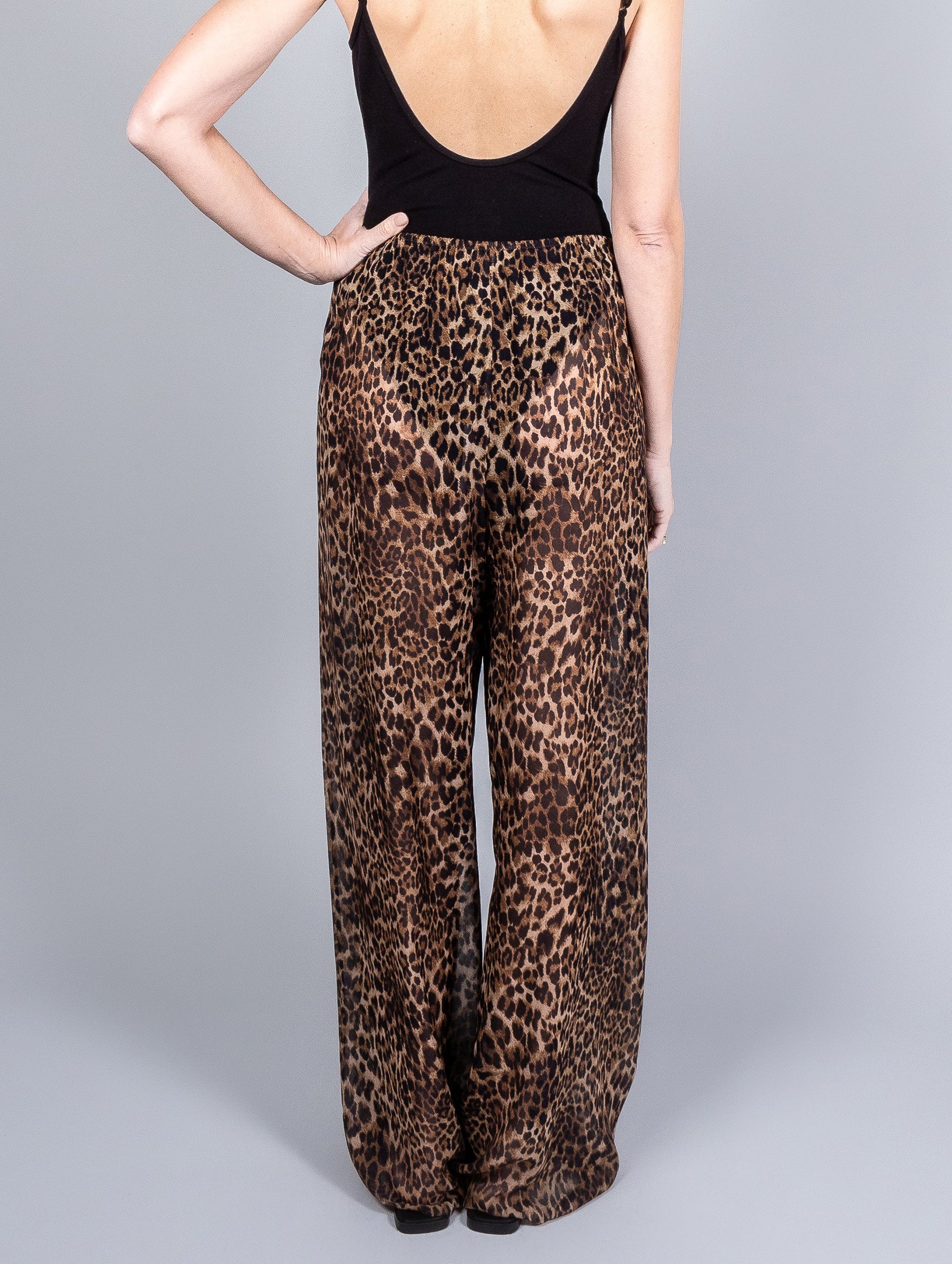 Clea Pant in Vintage Leopard Print - Image 4