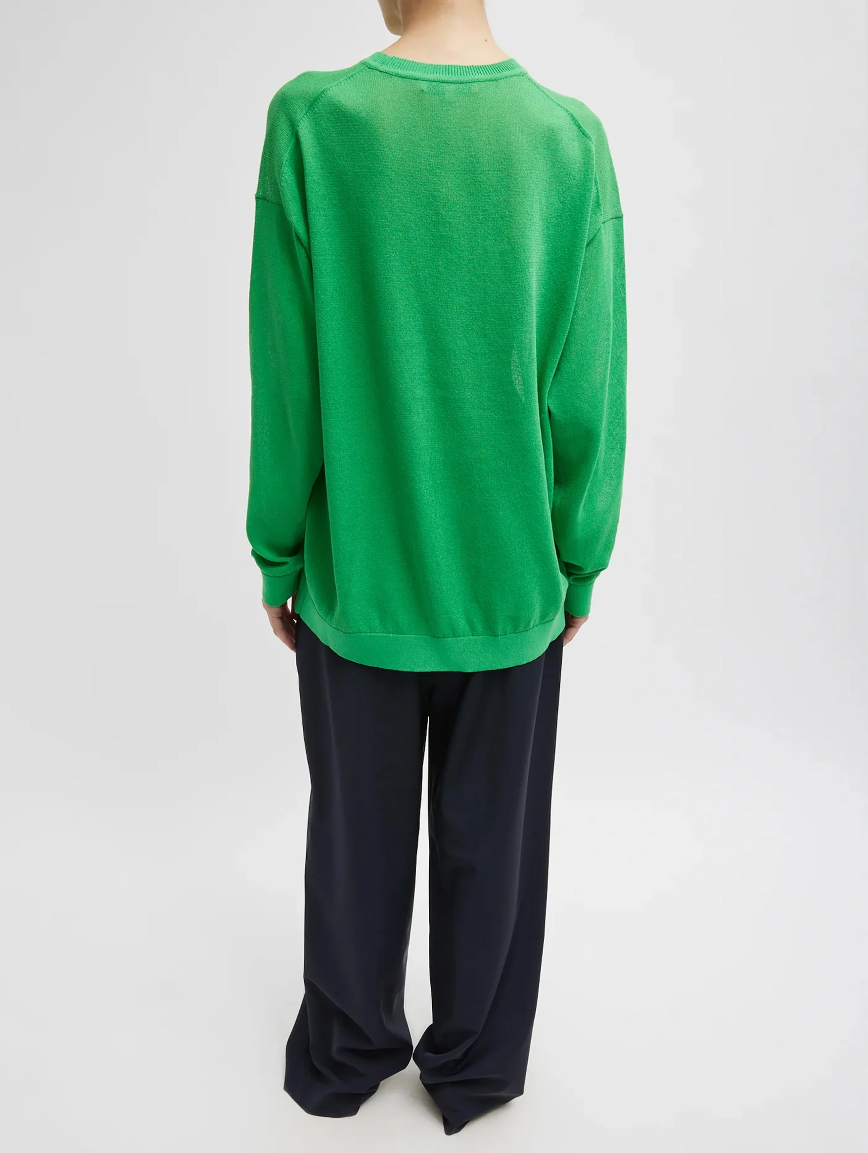 Crispy Cutout Sweater in Green - Image 4