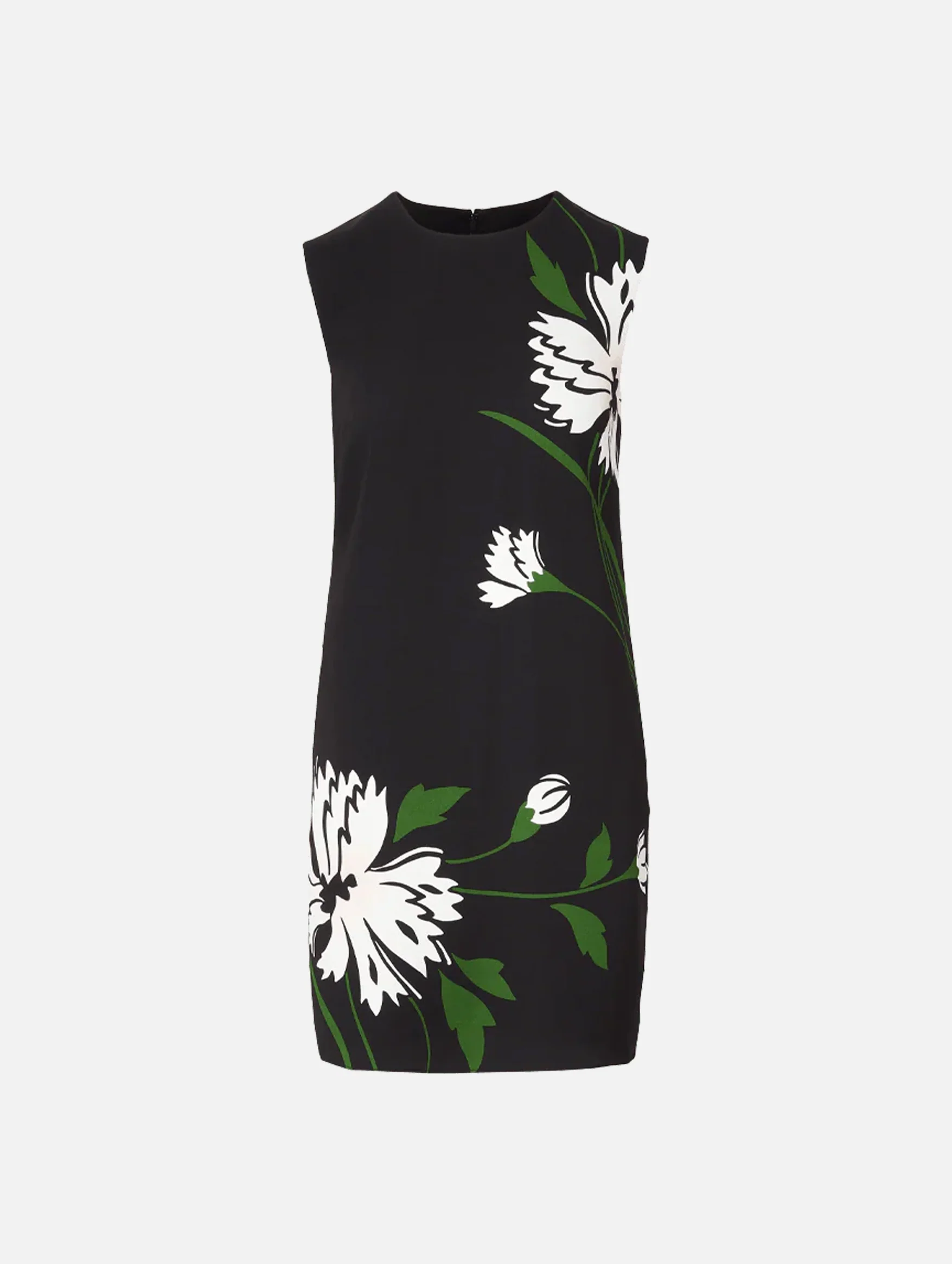 Cromwell Shift Dress in Black Floral
