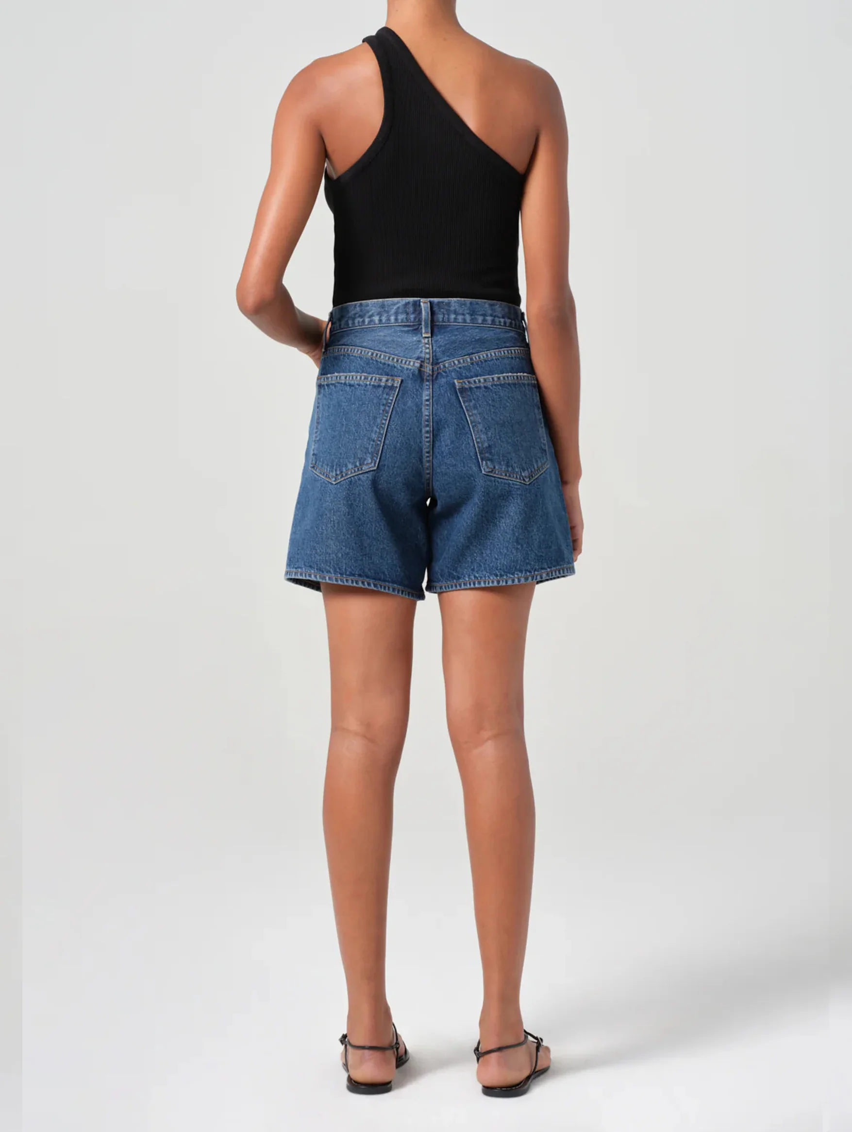 Dame Short In Enamour Dark Denim - Image 6