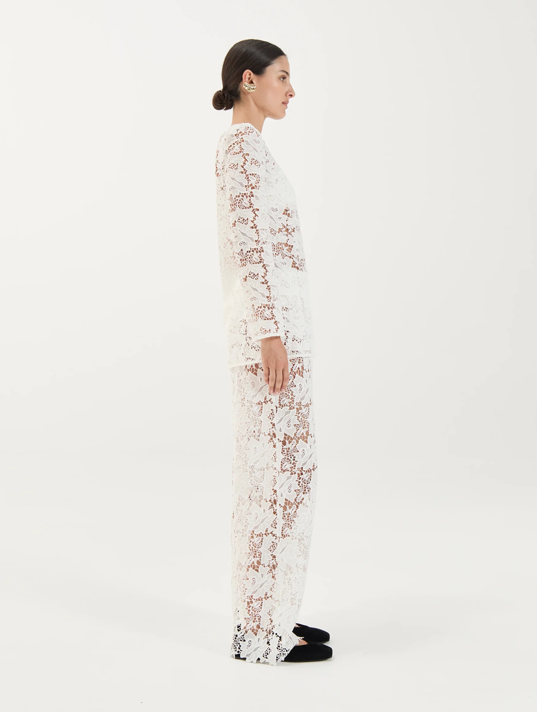 Daphne Tunic in Crochet Lace - Image 4