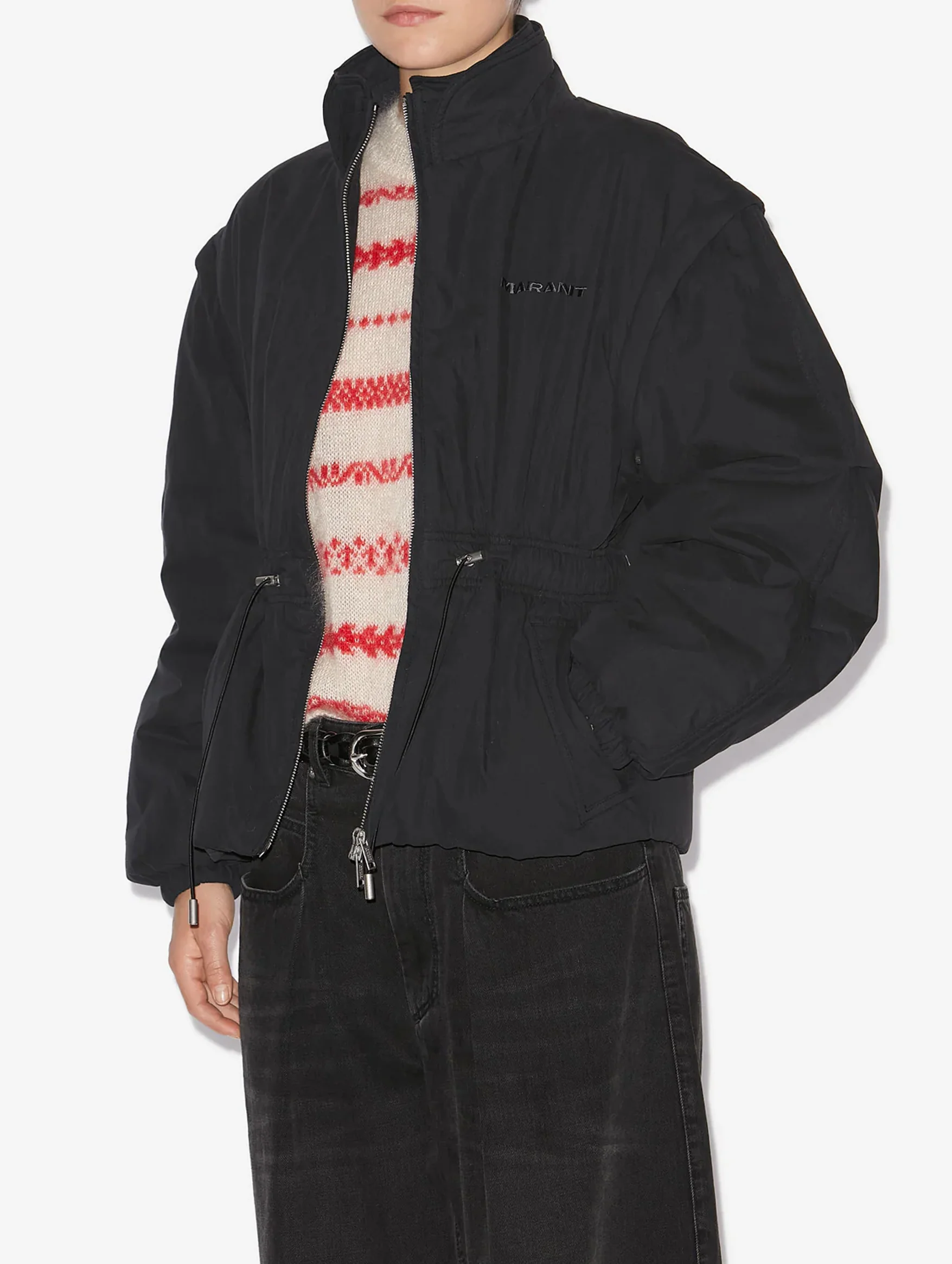 Dastyni Jacket in Faded Black - Image 4