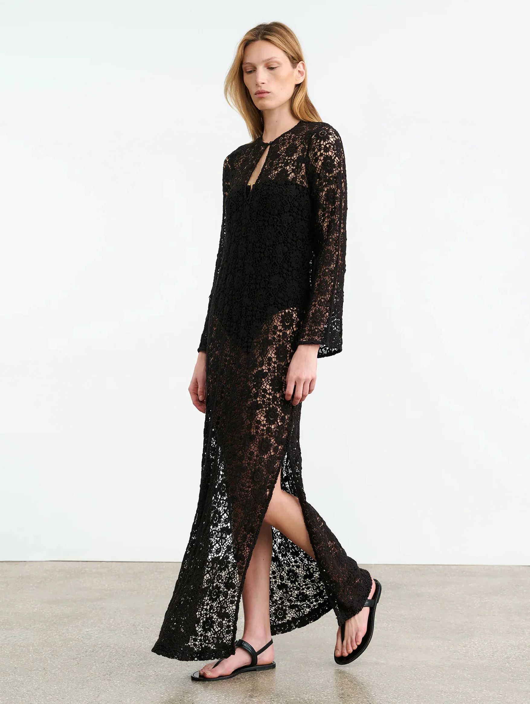 Della Dress in Black - Image 5