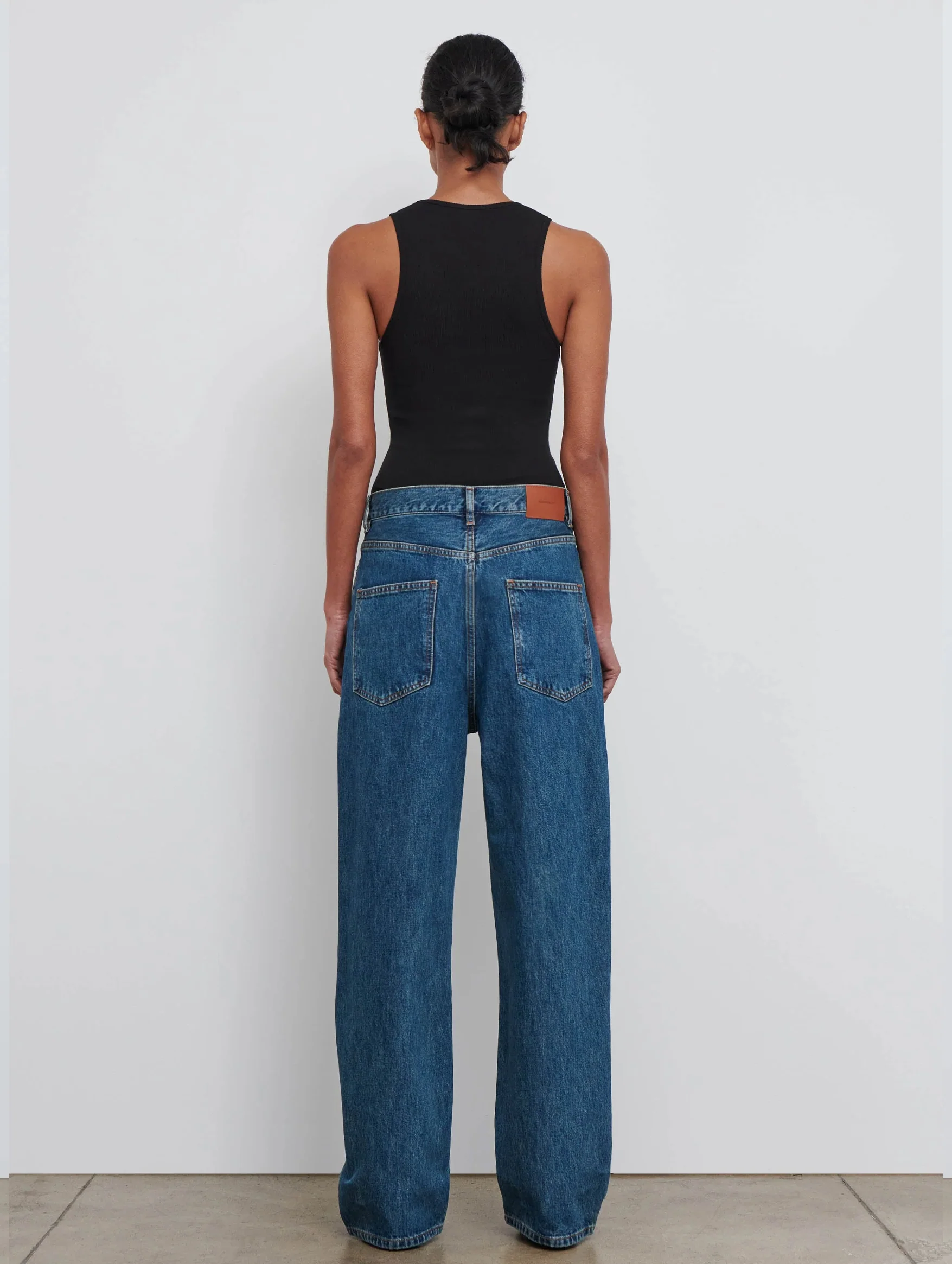 Denim Low Rise Jean in Indigo - Image 3