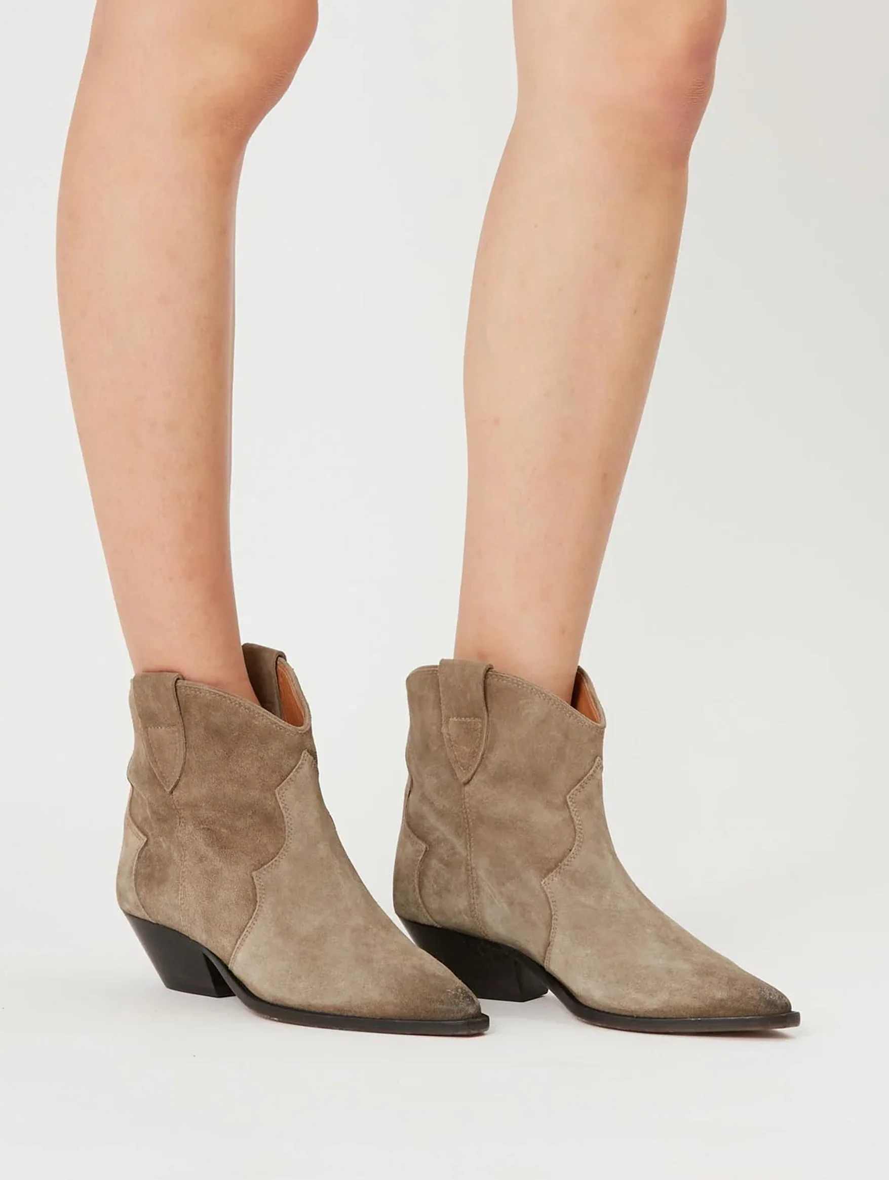 Dewina Ankle Boot in Taupe - Image 4