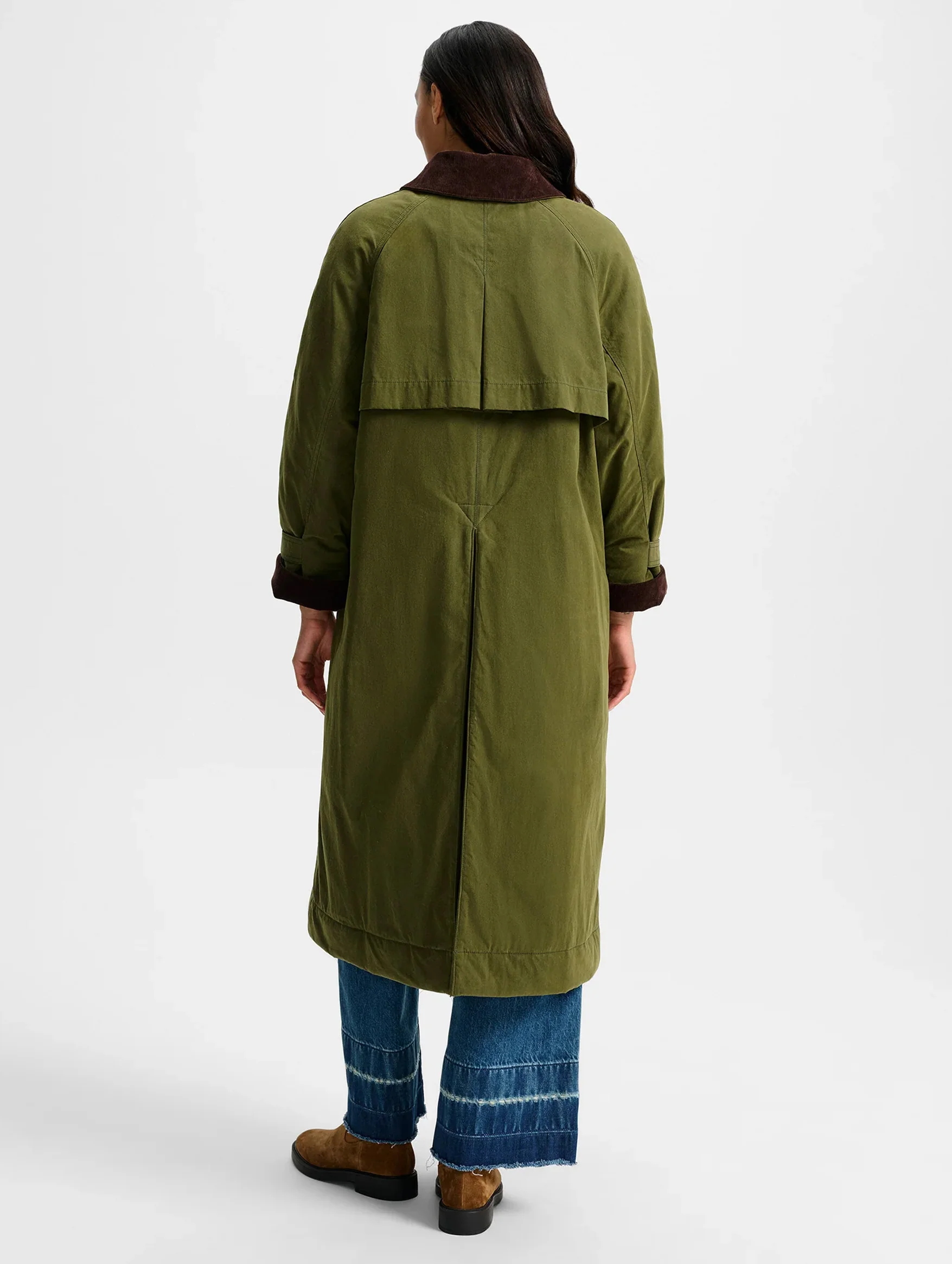 Dietz Wax-Coated Field Coat in Army - Image 6