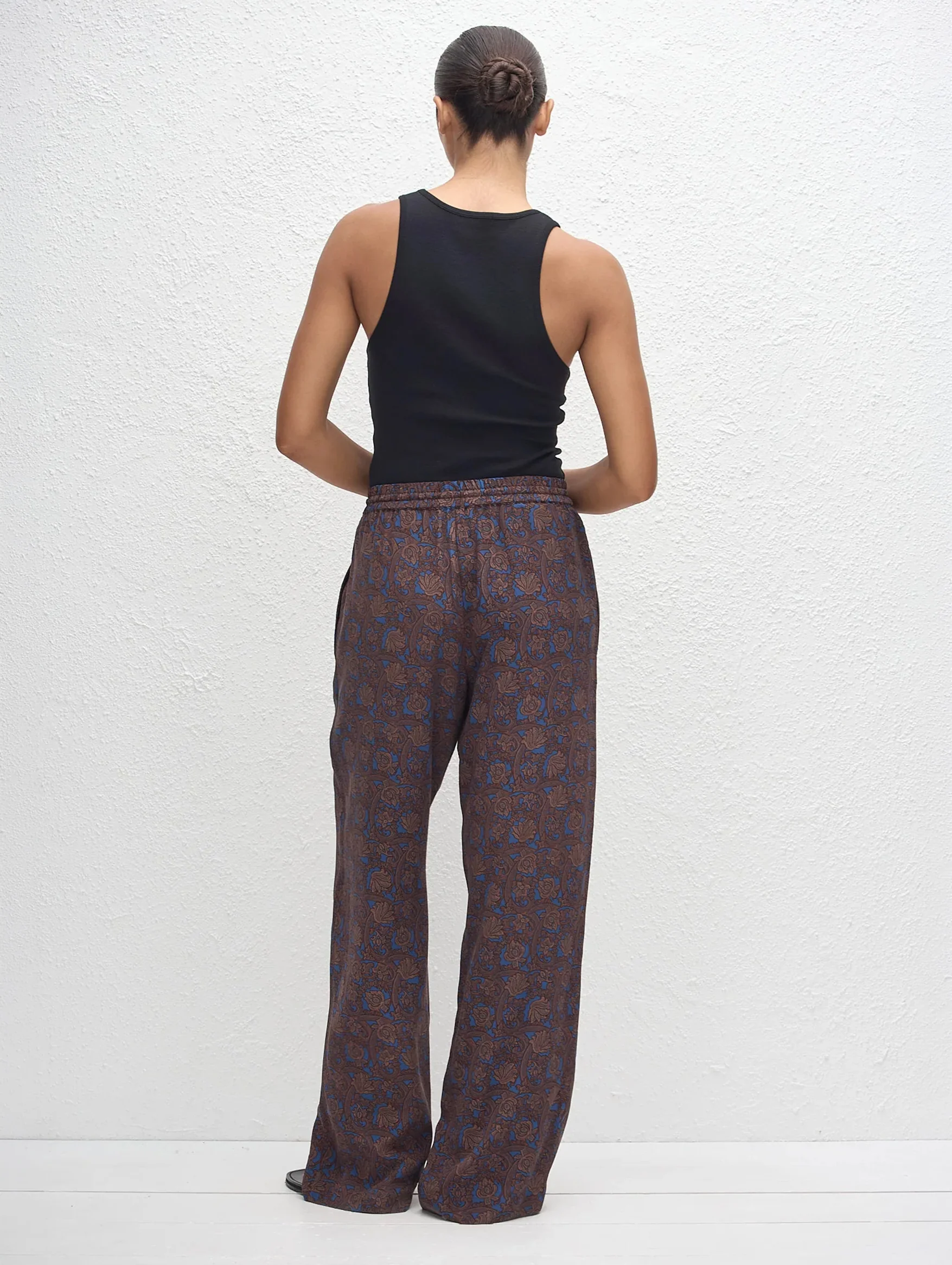 Drawstring Trouser in Marrakesh - Image 5