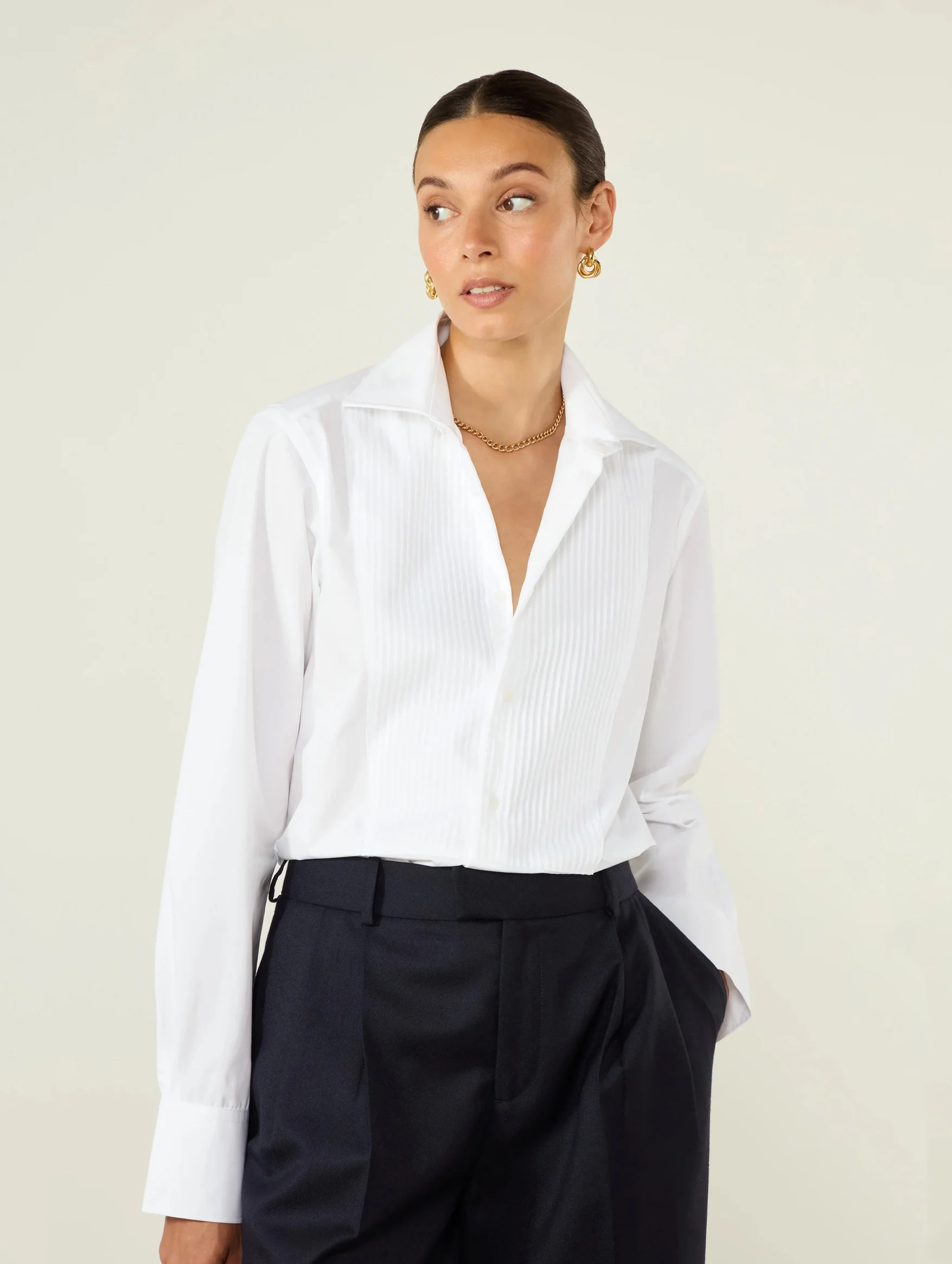 The Dress Shirt in White - Image 3