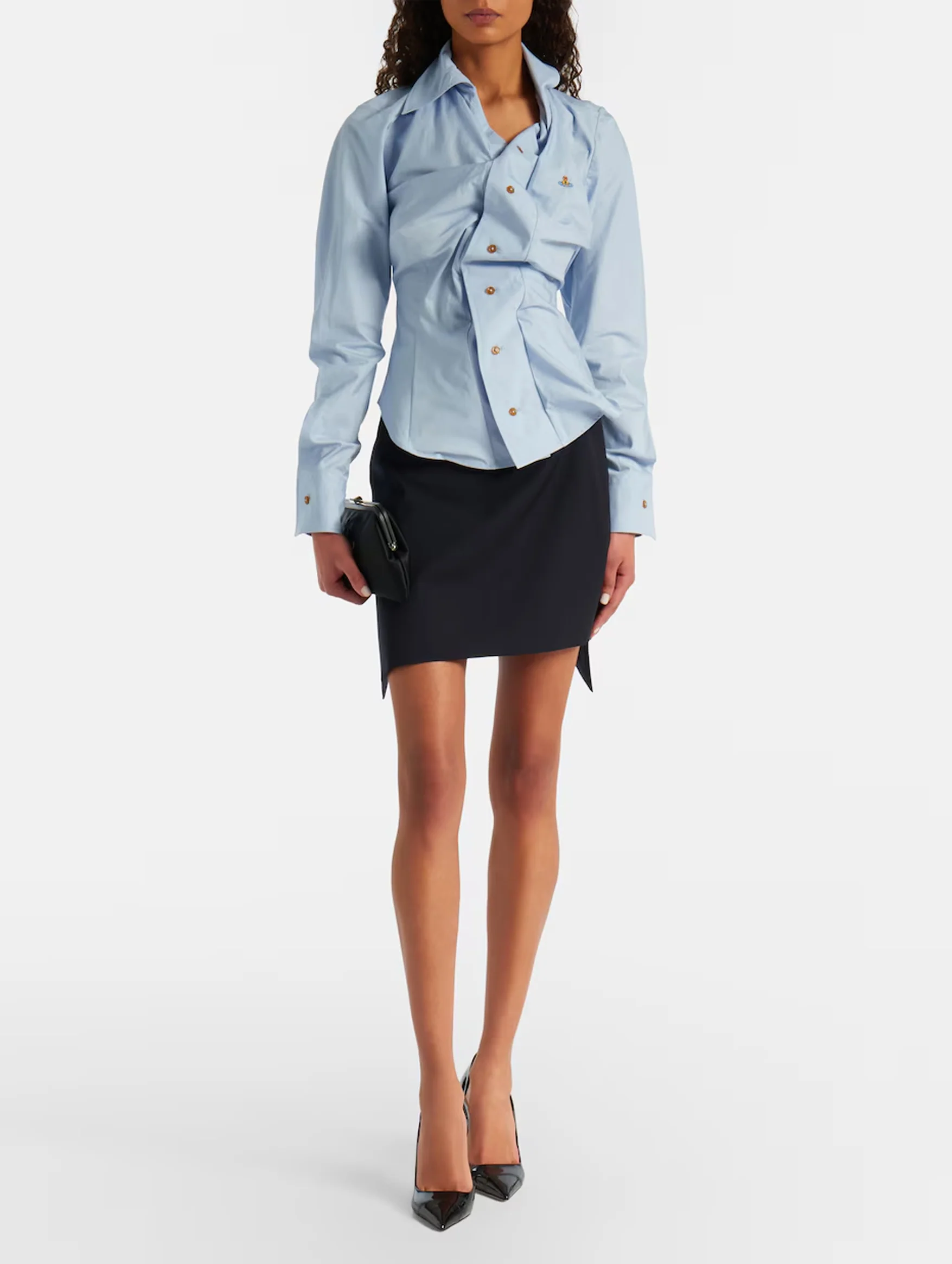 Drunken Shirt in Blue - Image 2