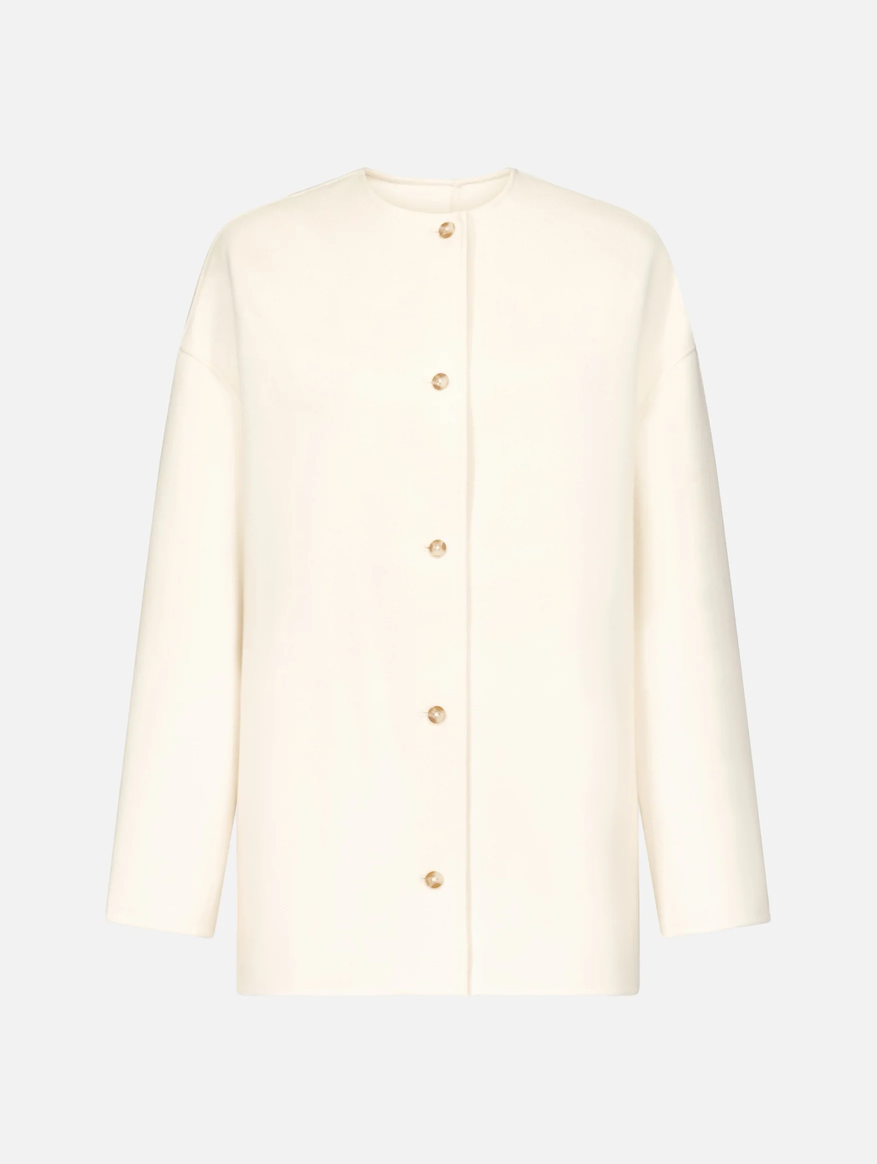 Dunne Coat in Ivory